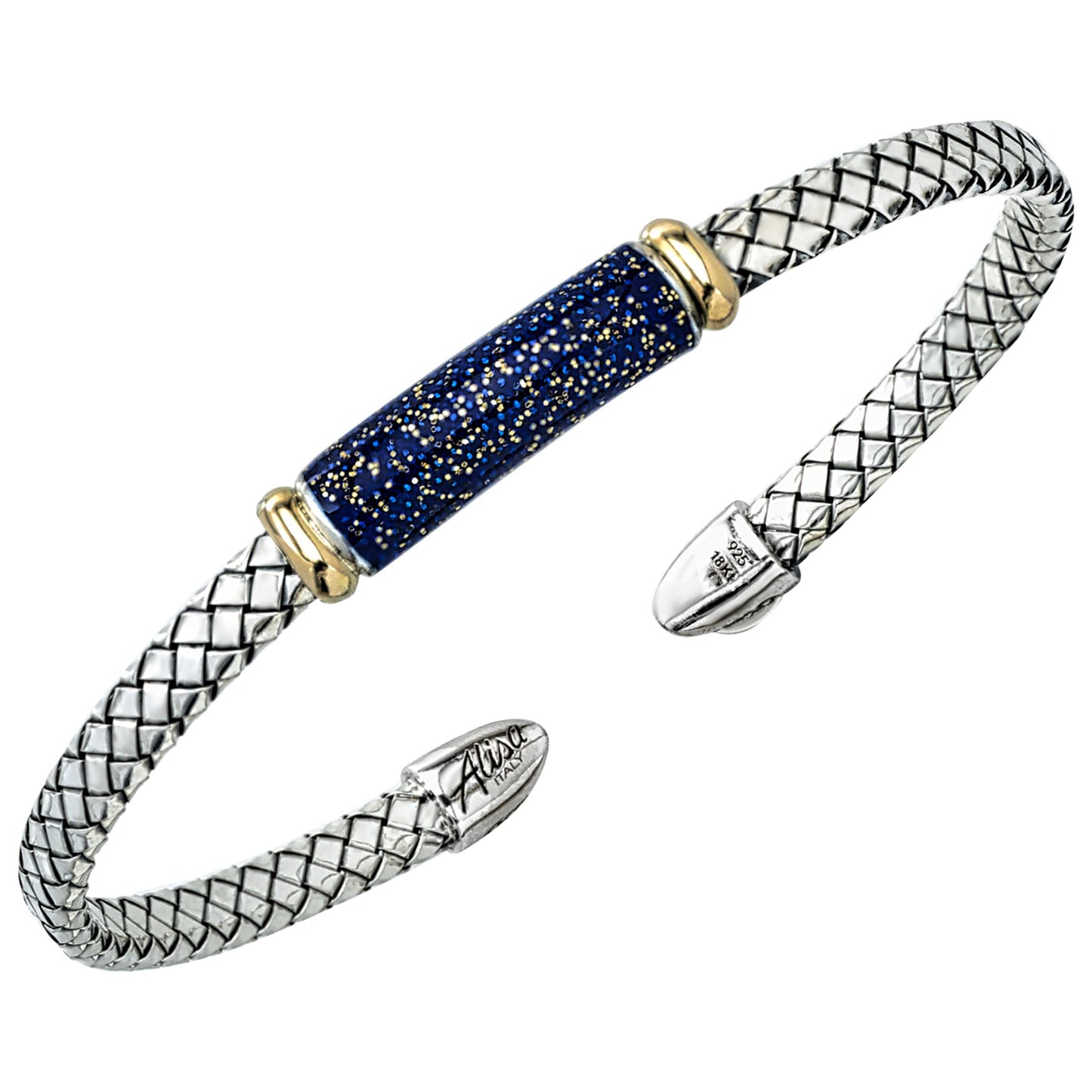 Front view of Alisa Elegant Women's Bracelet VHB-1584-BLS
