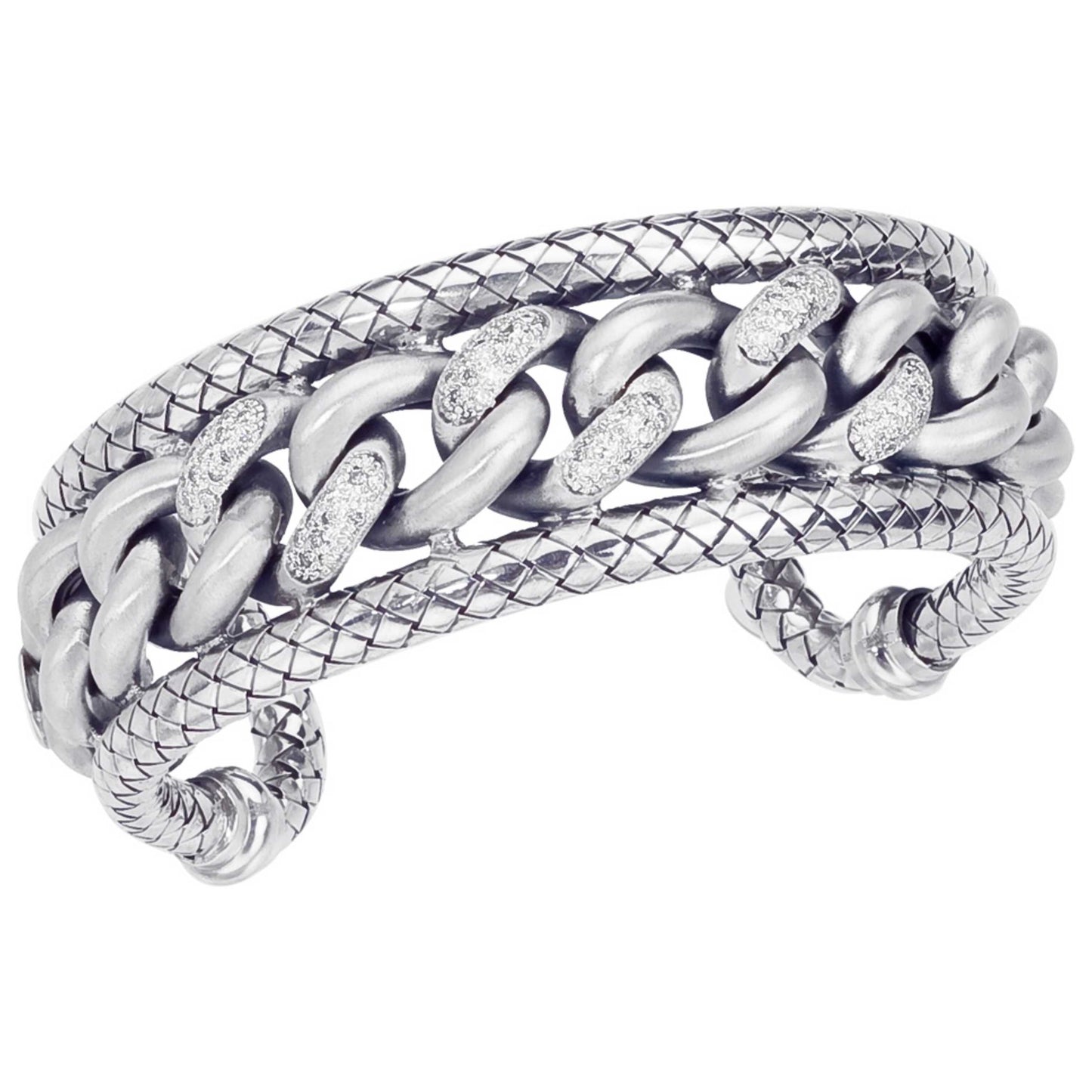 Front view of Alisa Elegant Women's Bracelet VHB-902-3-DM