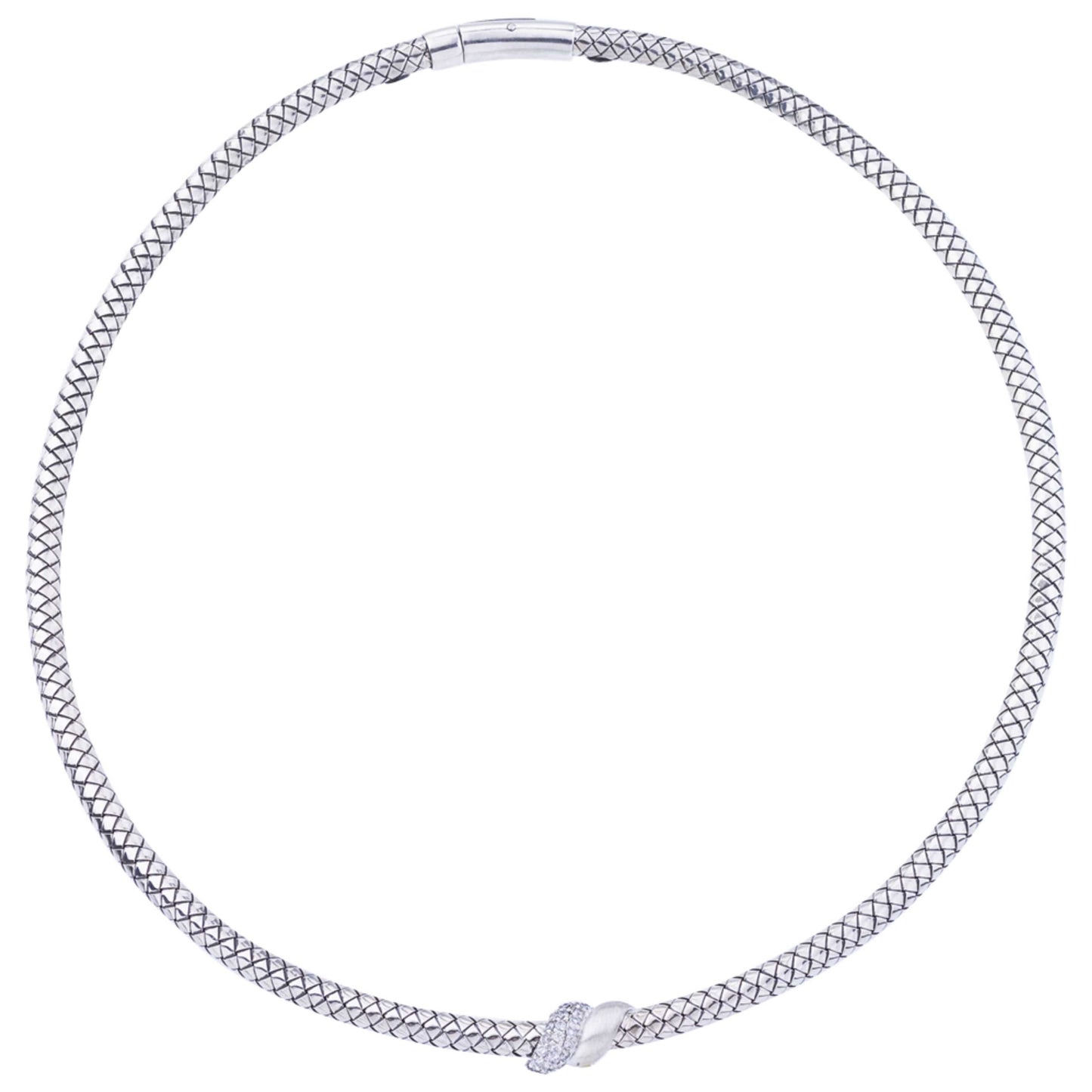 Front view of Alisa Elegant Women's Necklace VHN-1144-D