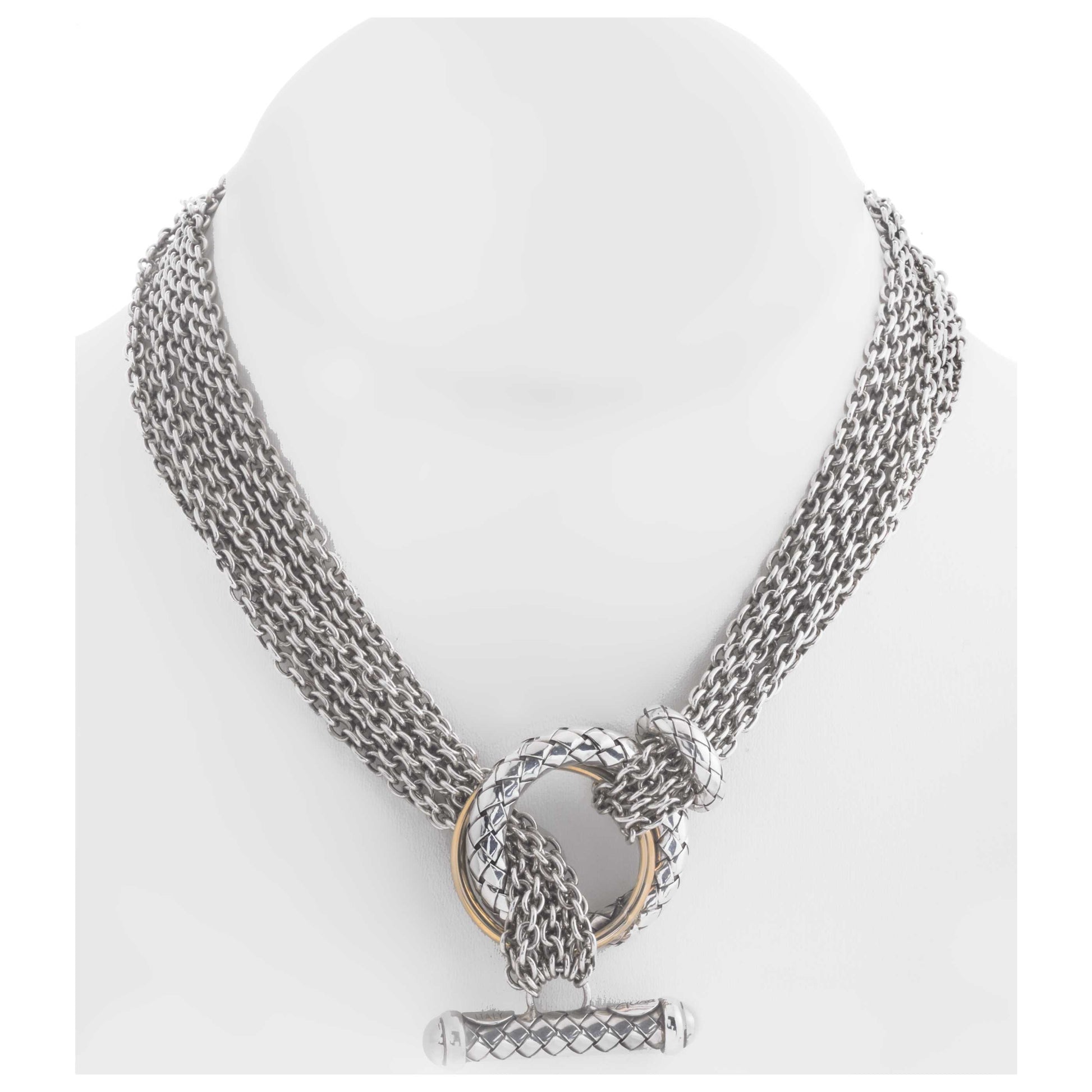 Front view of Alisa Elegant Women's Necklace VHN-781