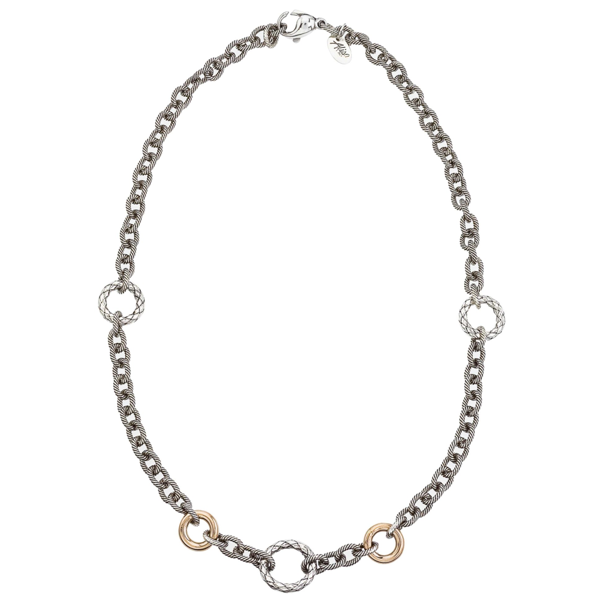 Front view of Alisa Elegant Women's Necklace VHN-859-R