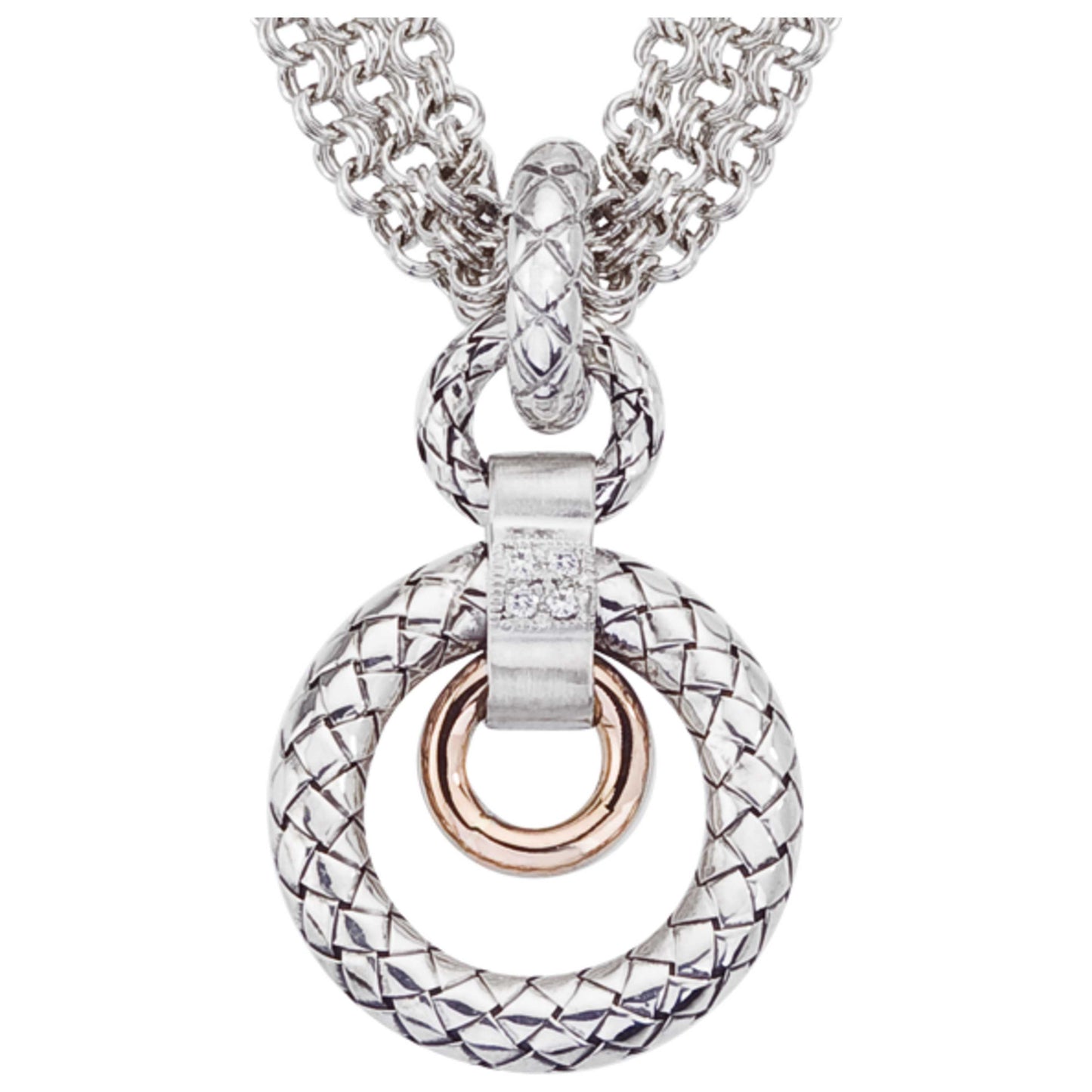 Front view of Alisa Elegant Women's Pendant VHP-1036-D-16