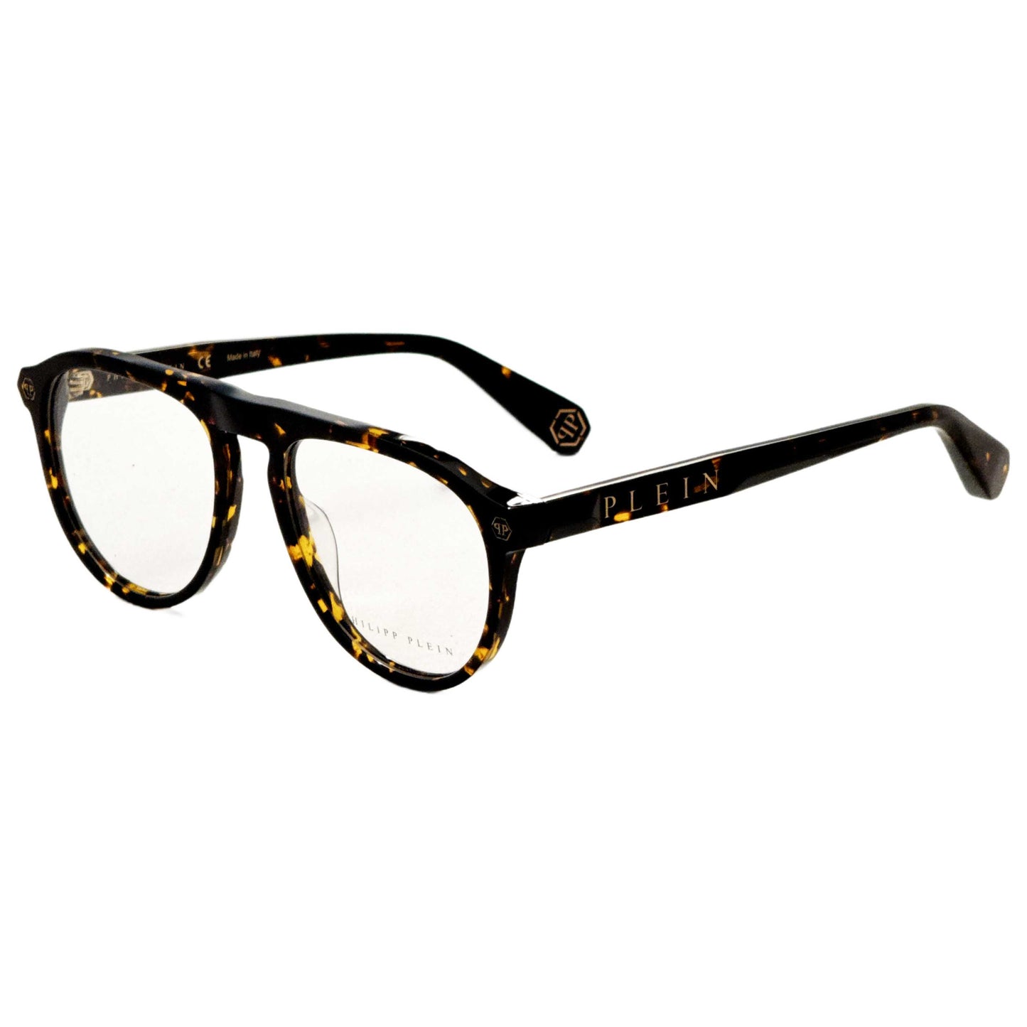 Front view of Philipp Plein Men's Opticals VPP016M5401AY