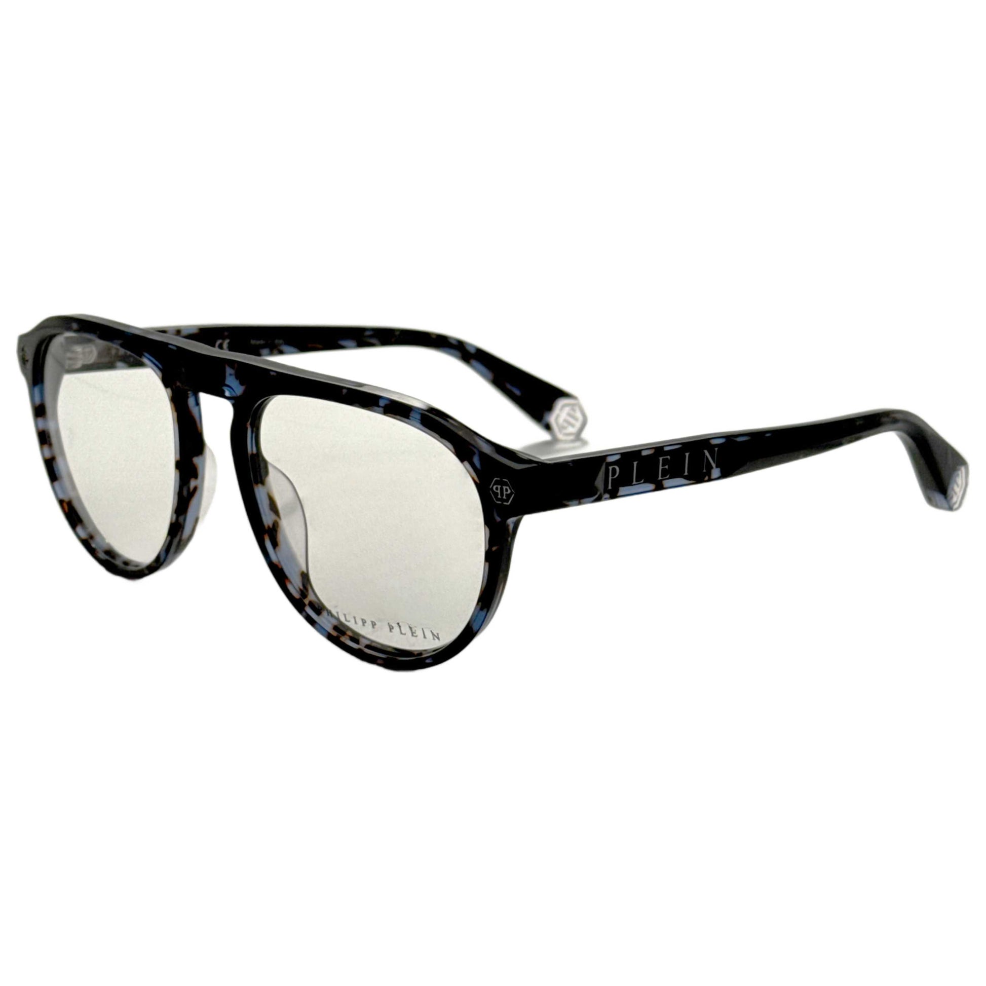 Front view of Philipp Plein Men's Opticals VPP016M540L93