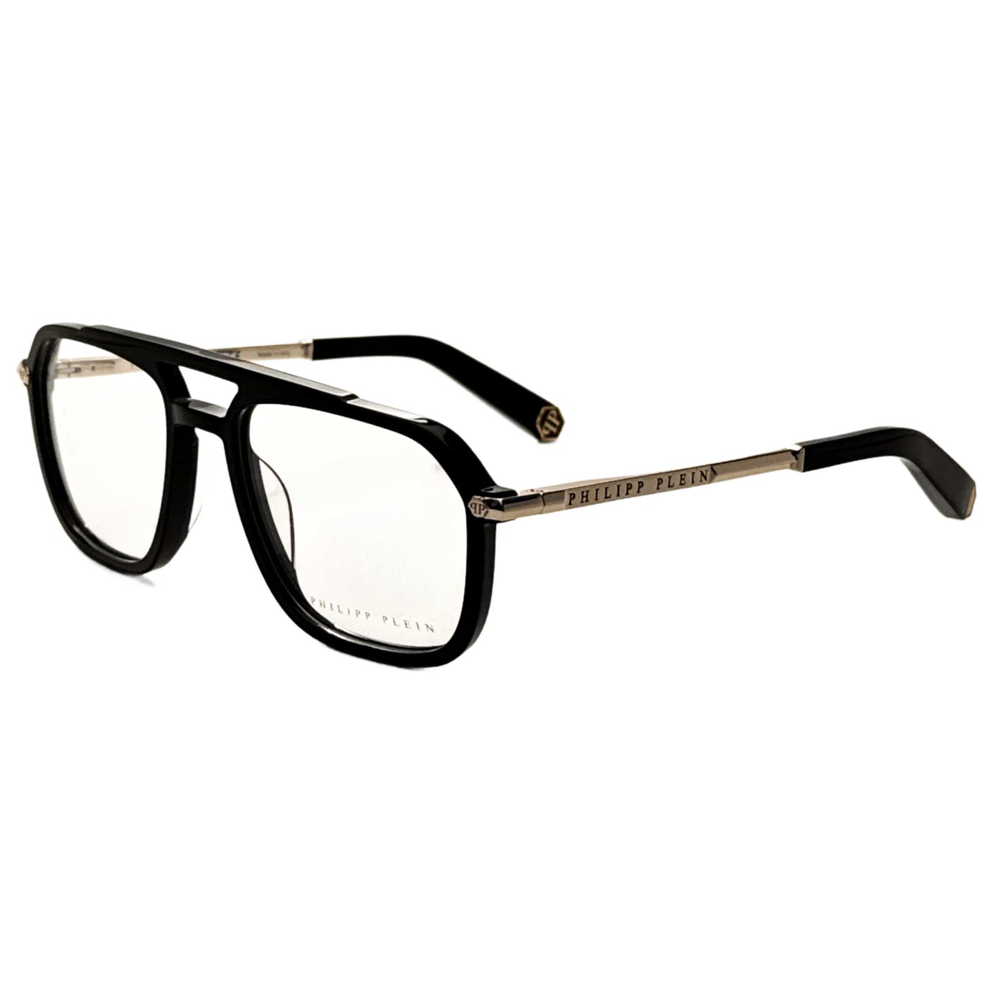 Front view of Philipp Plein Men's Opticals VPP018M540700