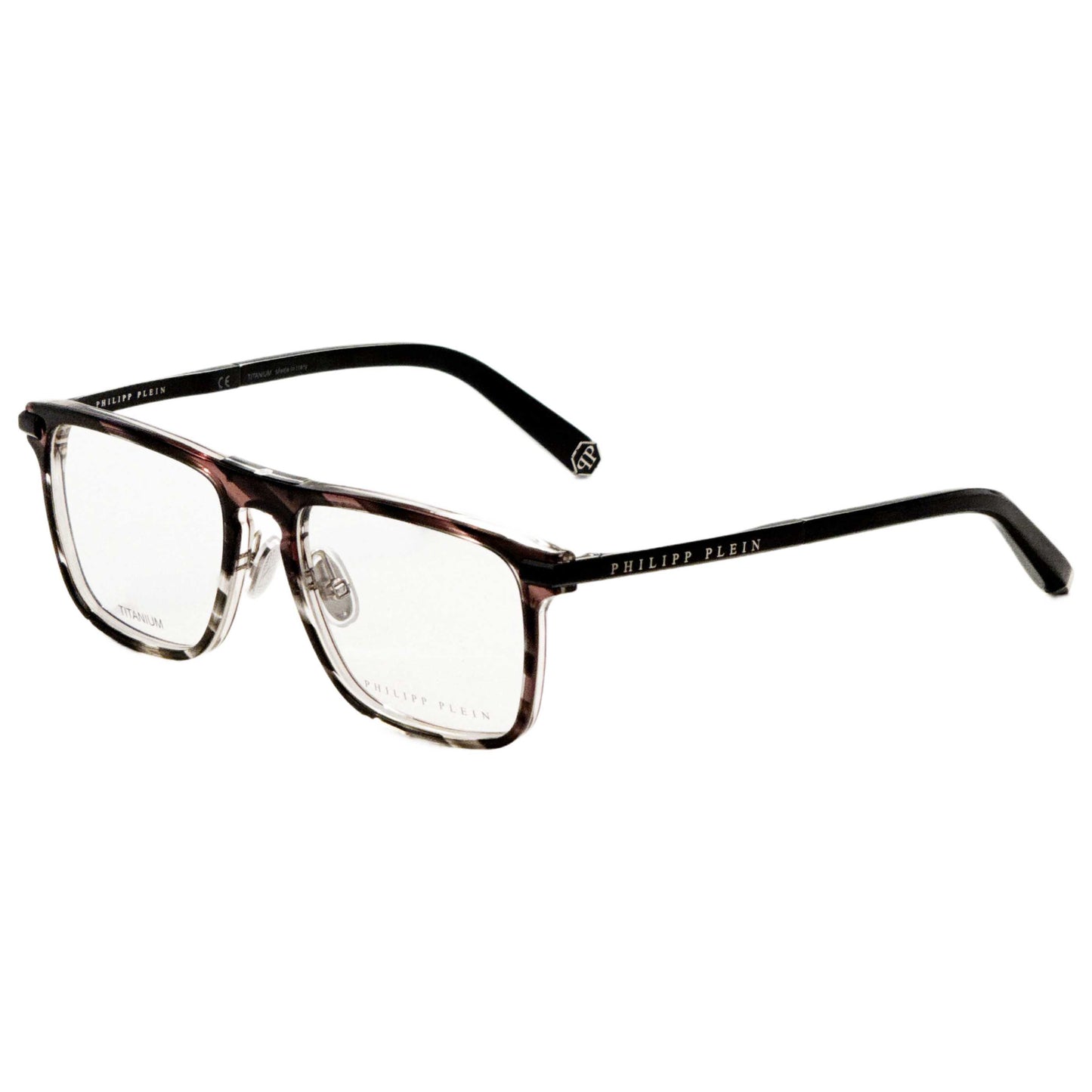 Front view of Philipp Plein Men's Opticals VPP019M0XAS