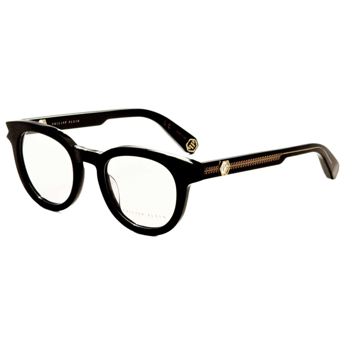 Front view of Philipp Plein Men's Opticals VPP024V49700Y