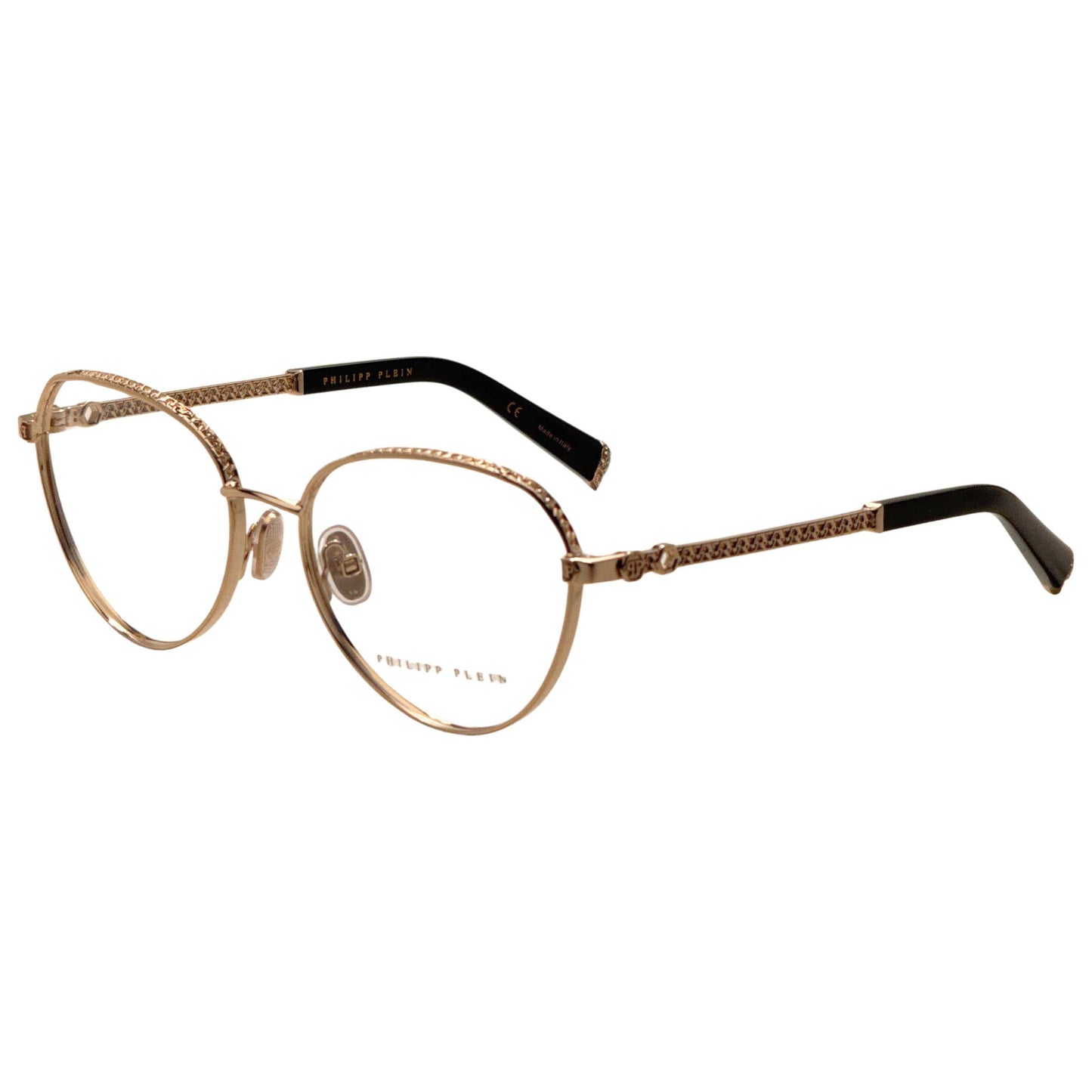 Front view of Philipp Plein Women's Opticals VPP035S570300