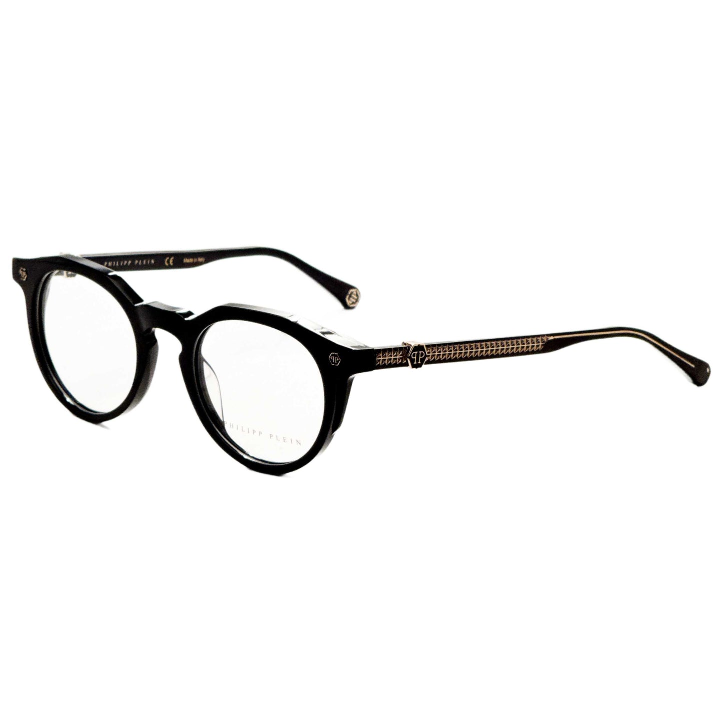 Front view of Philipp Plein Men's Opticals VPP060M49700Y