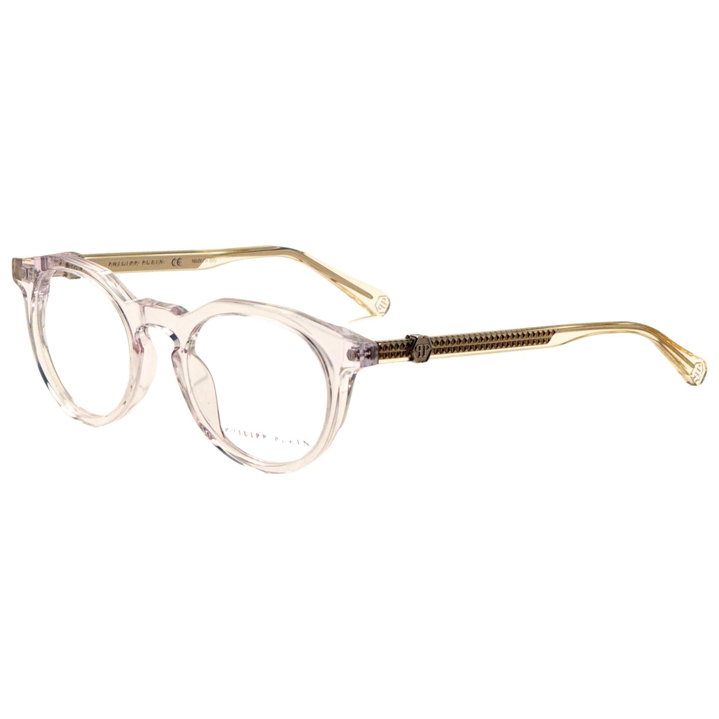 Front view of Philipp Plein Men's Opticals VPP060M49880Y
