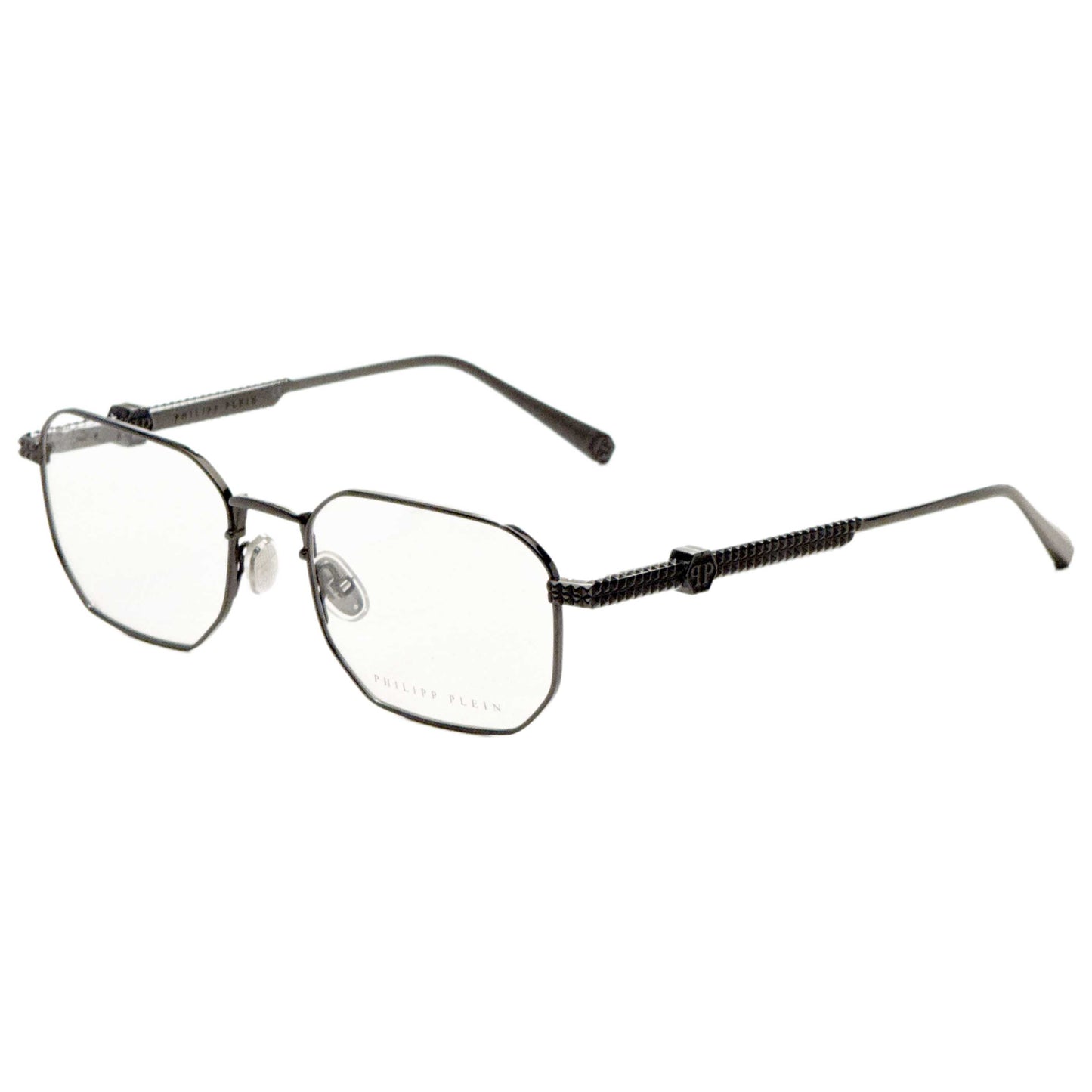 Front view of Philipp Plein Men's Opticals VPP062M540568