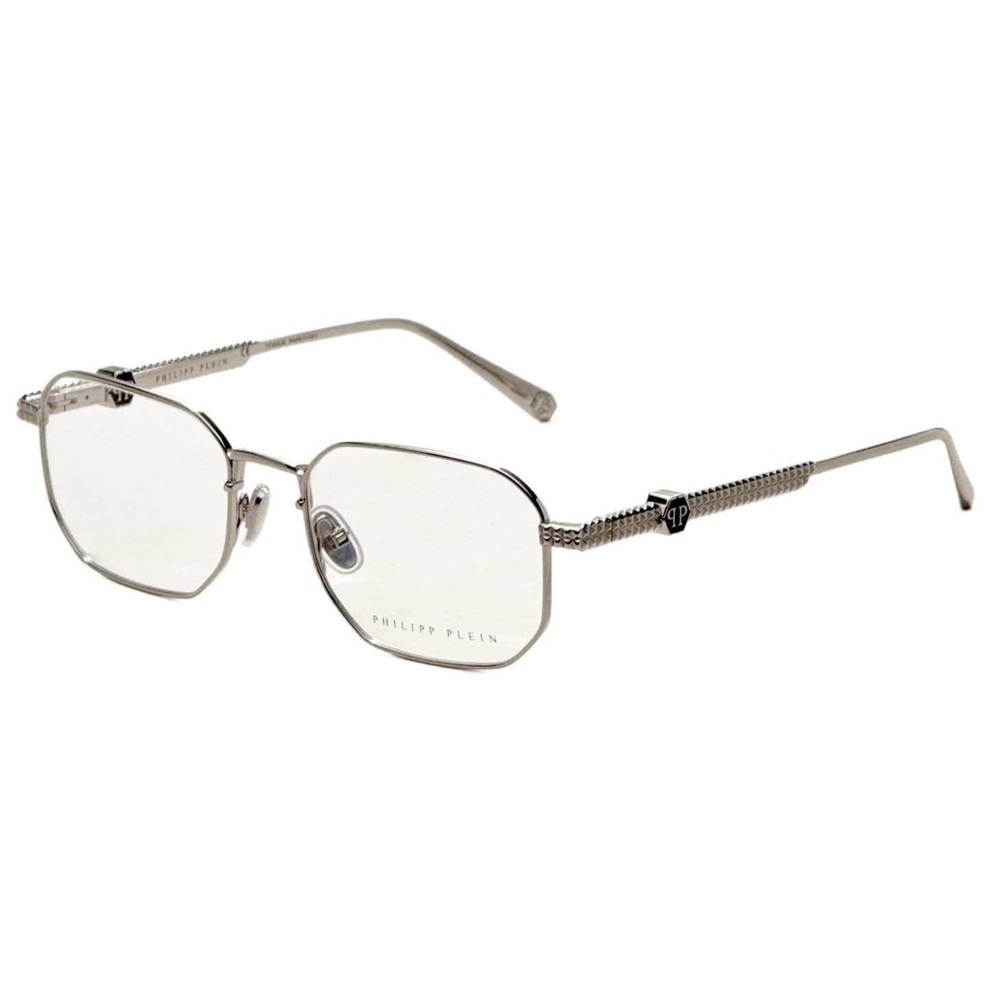 Front view of Philipp Plein Men's Opticals VPP062M540579