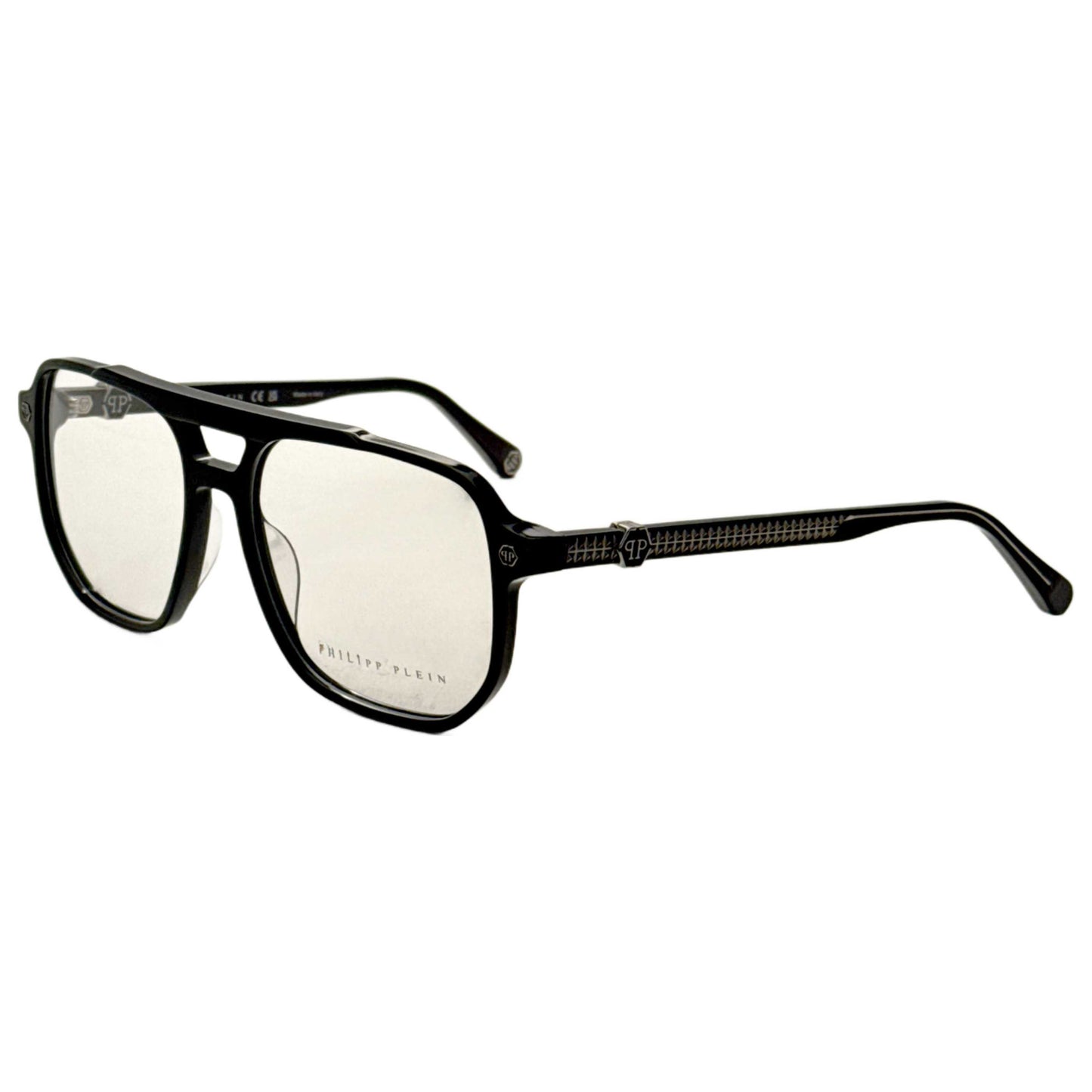 Front view of Philipp Plein Men's Opticals VPP084M560700