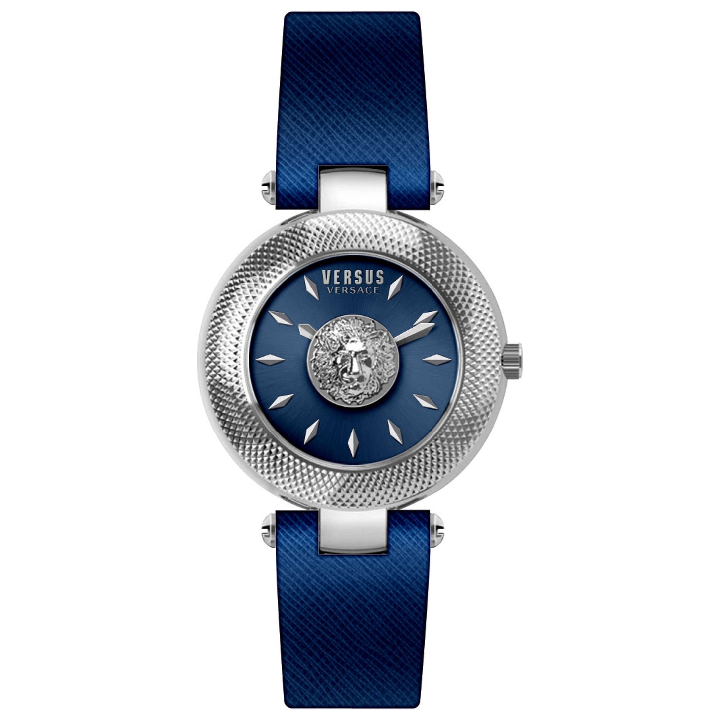 Front view of Versus Versace Brick Lane Lion Women's Quartz Watch VSP216821