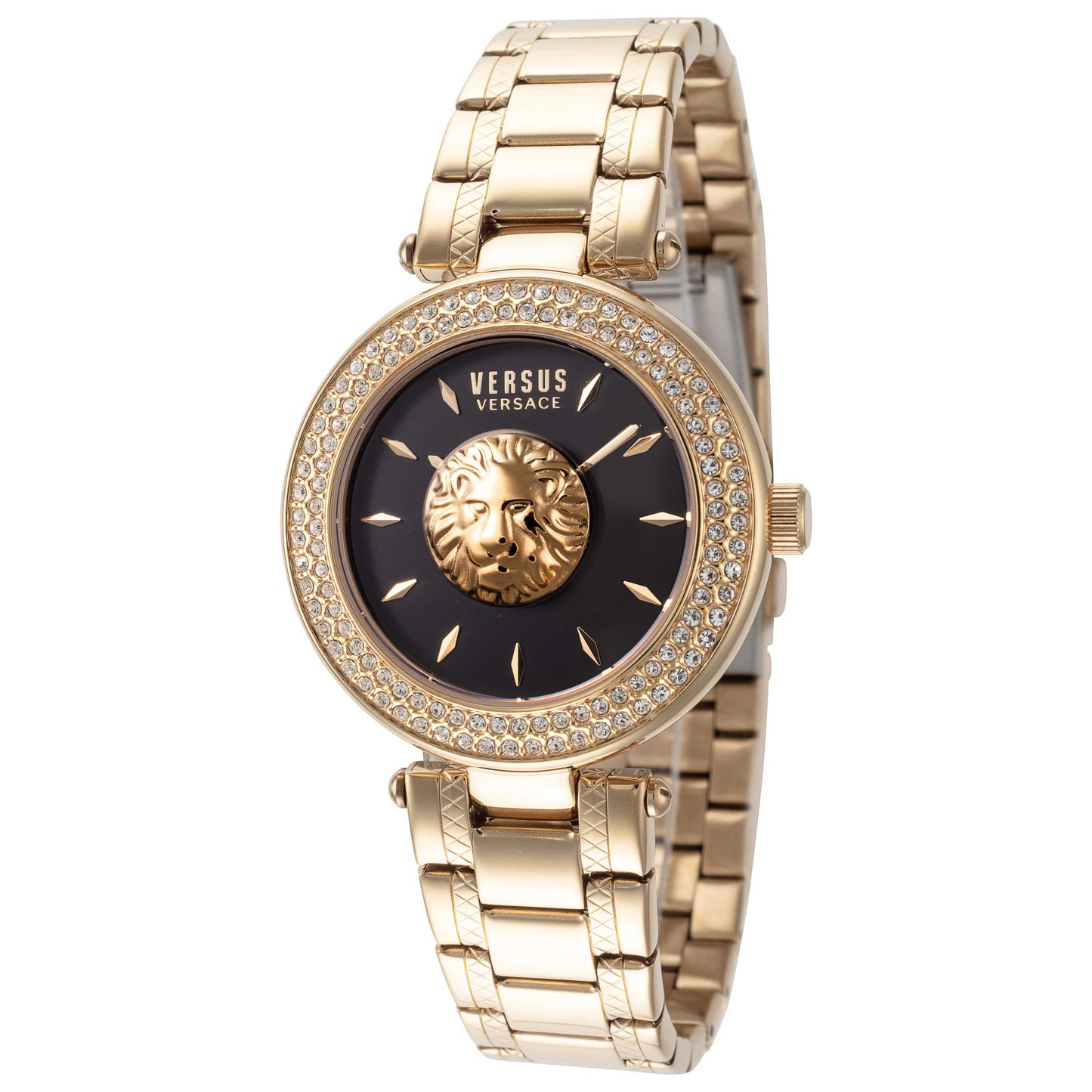 Front view of Versus Versace Brick Lane Women's Quartz Watch VSP641518