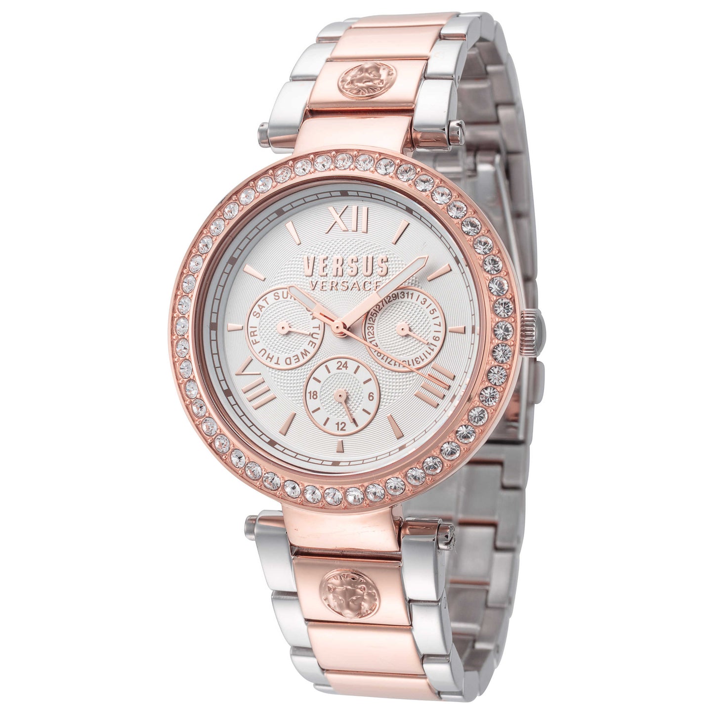 Front view of Versus Versace Camden Market Women's Quartz Watch VSPCA5521