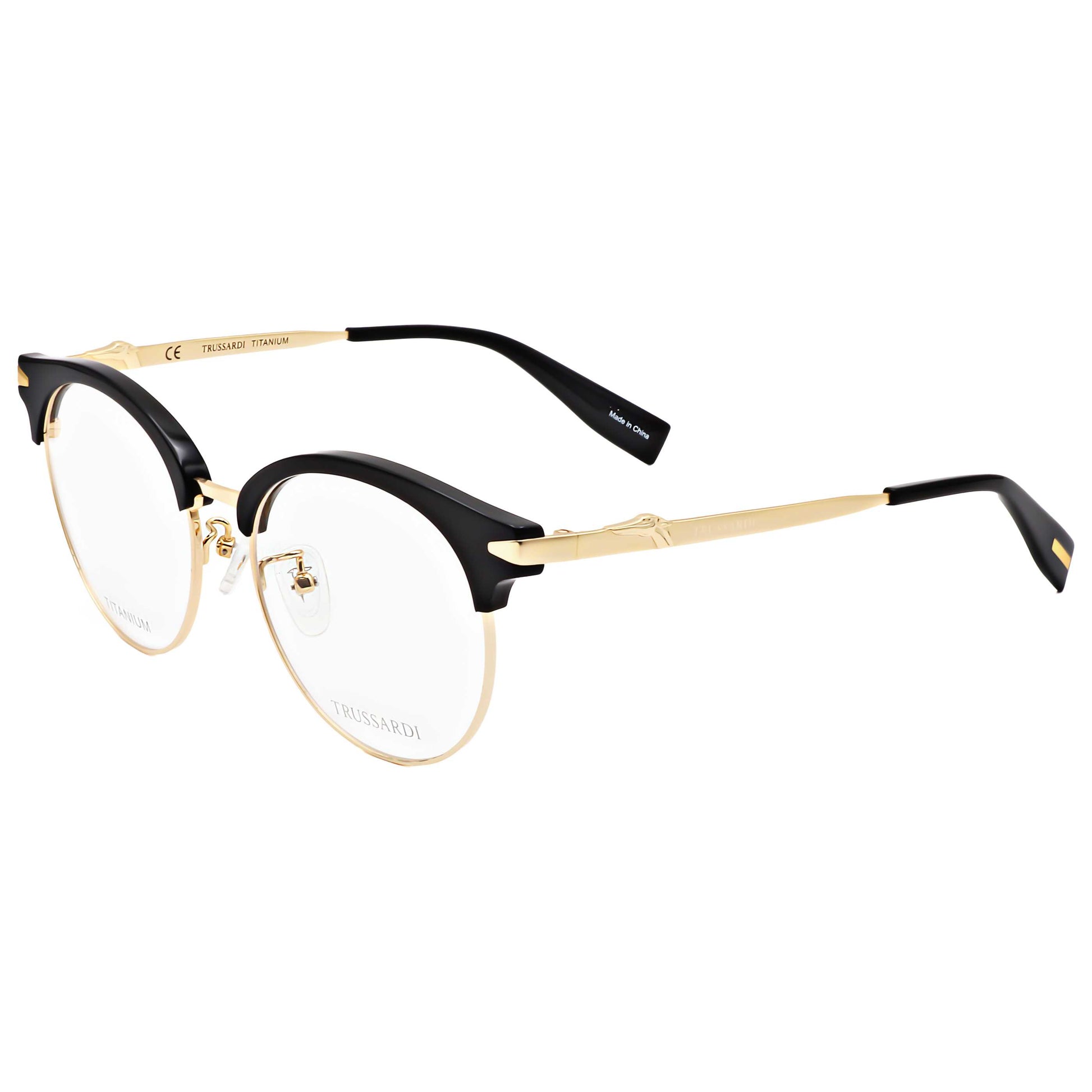 Front view of Trussardi Women's Opticals VTR261F-700-51