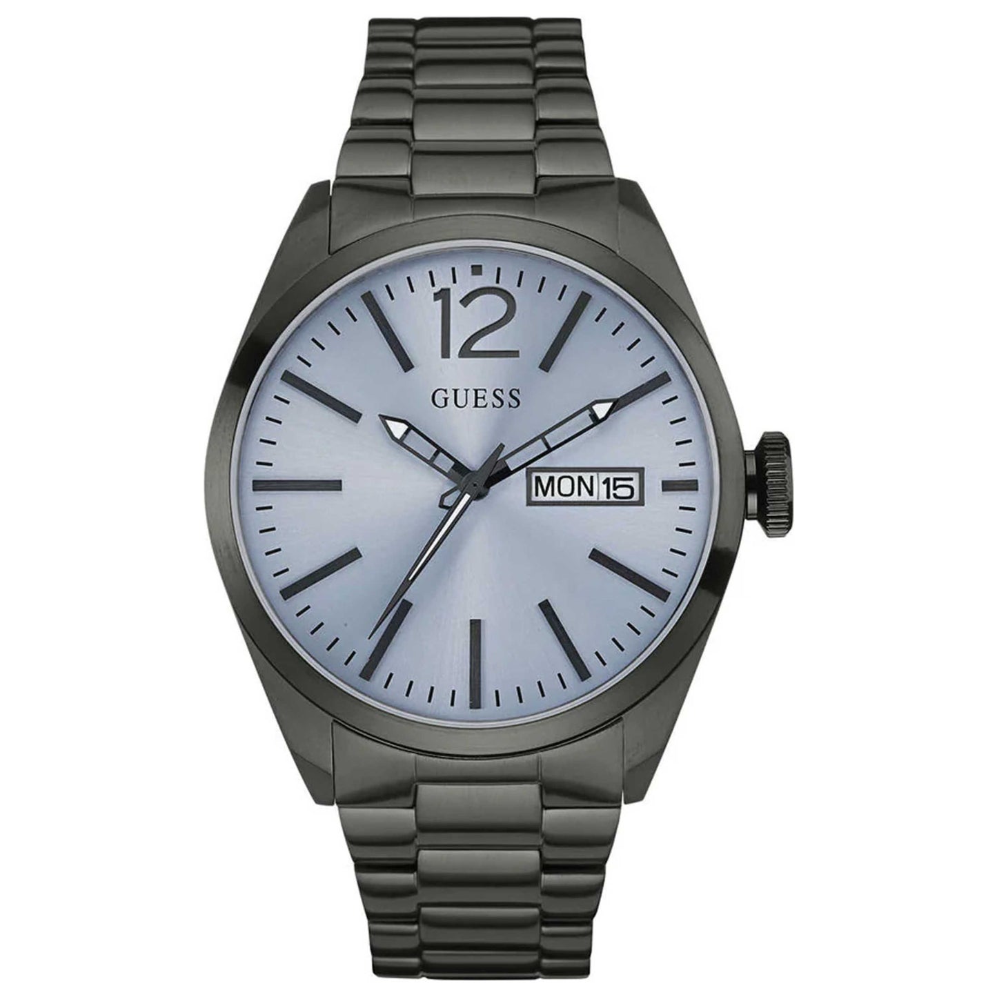 Front view of Guess Vertigo Men's Quartz Watch W0657G1