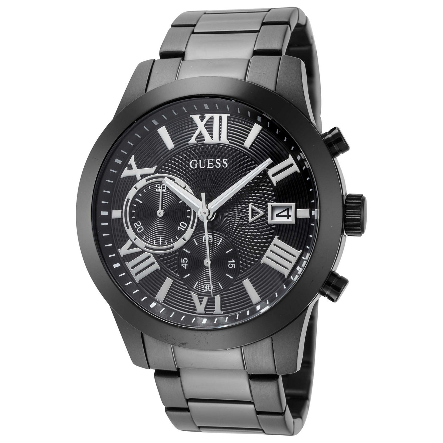 Front view of Guess Atlas Men's Quartz Watch W0668G5