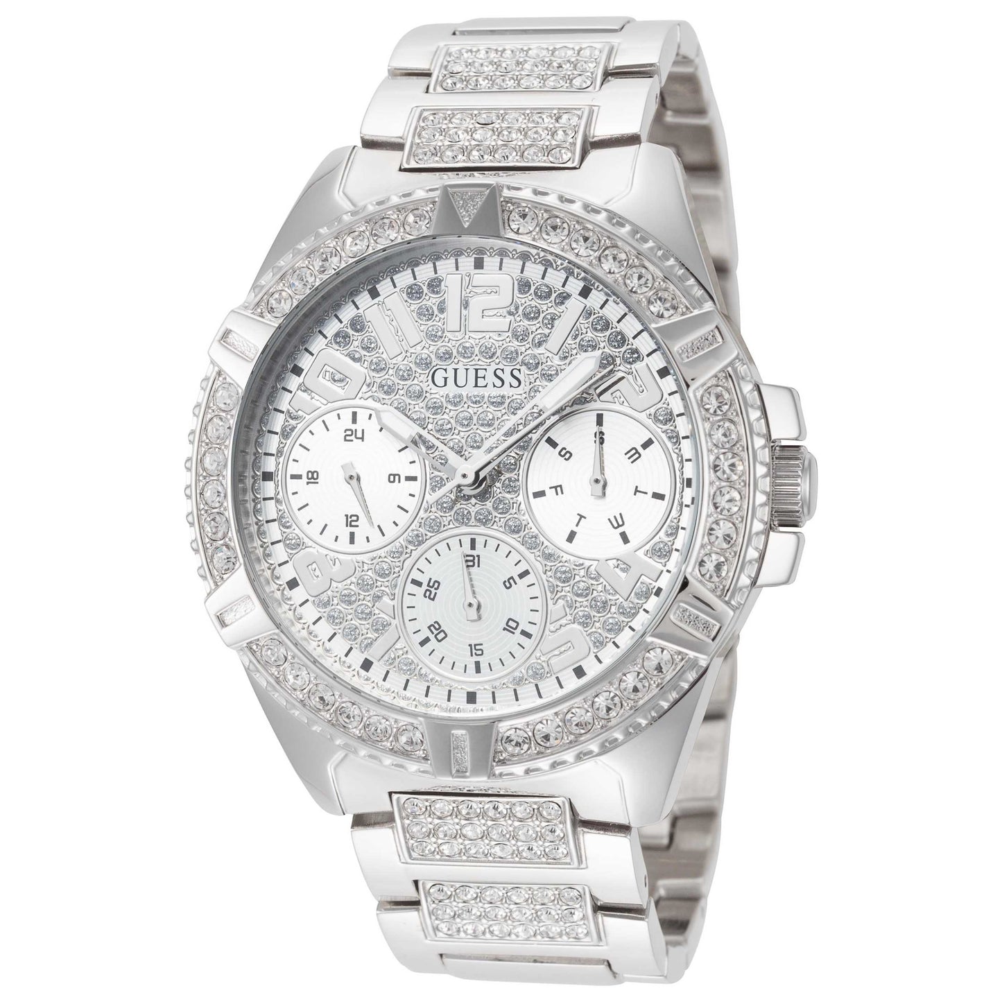 Front view of Guess Lady Frontier Women's Quartz Watch W1156L1