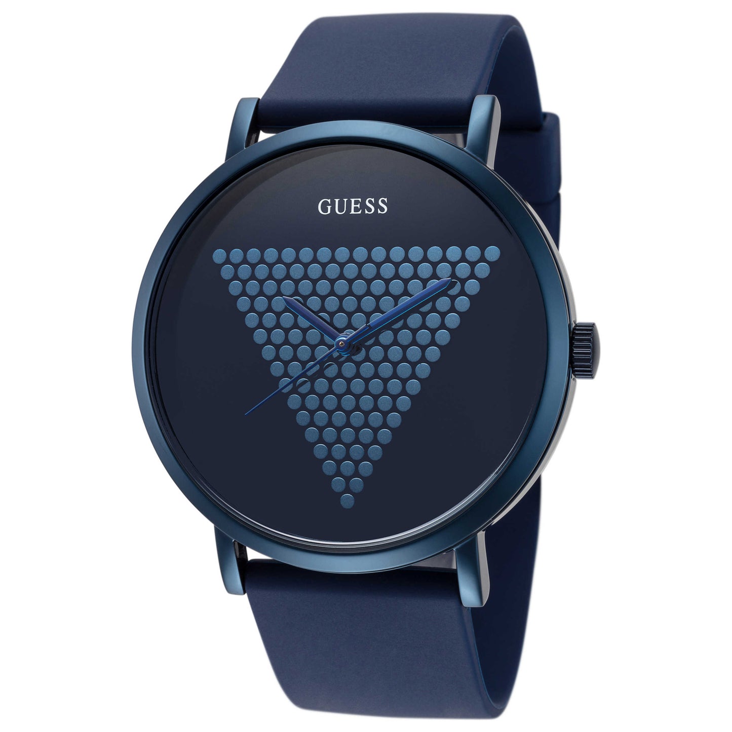Front view of Guess Imprint Men's Quartz Watch W1161G4