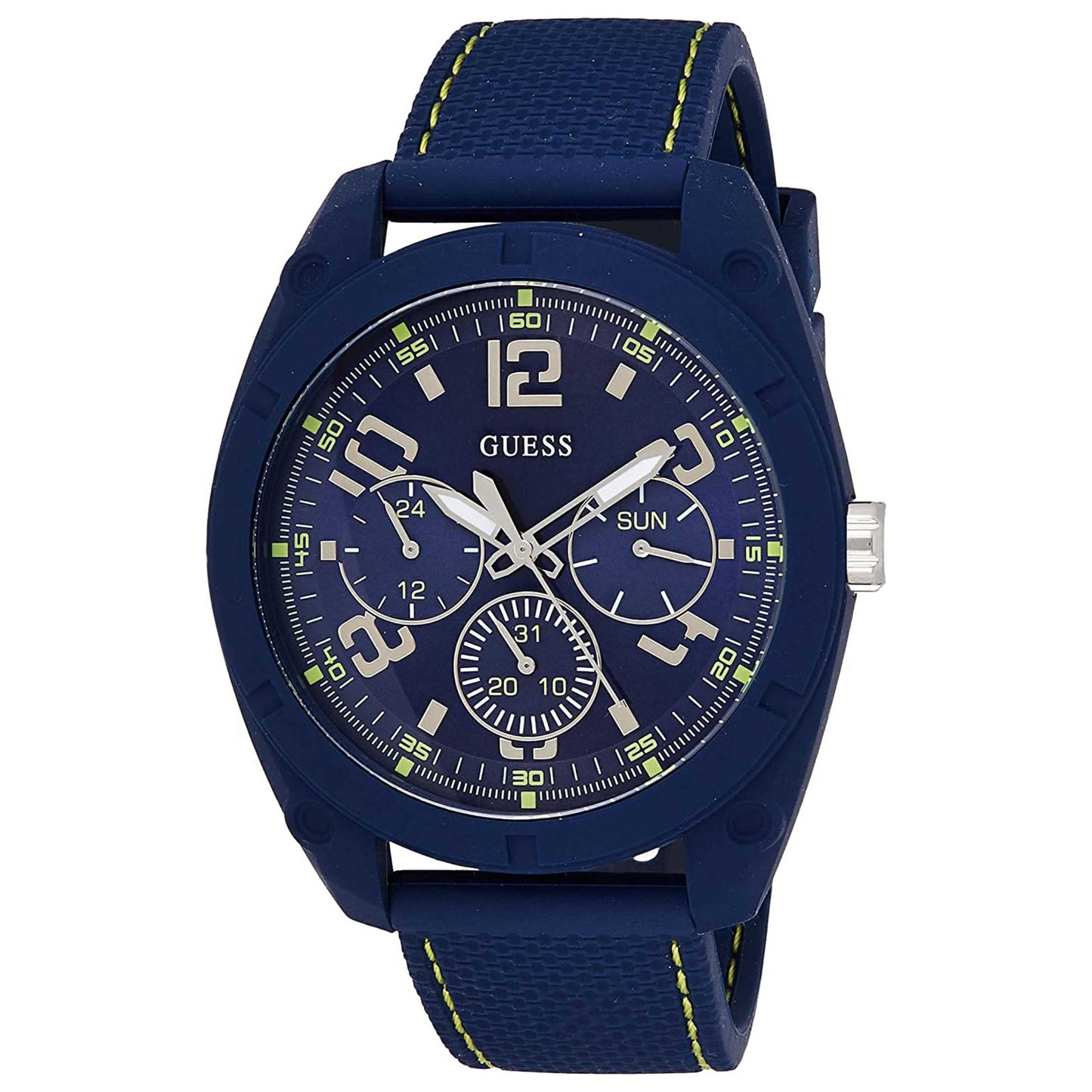 Front view of Guess Dash Men's Quartz Watch W1256G3