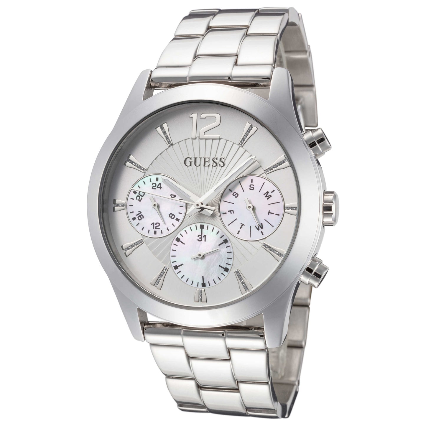 Front view of Guess Skylar Women's Quartz Watch W1295L1