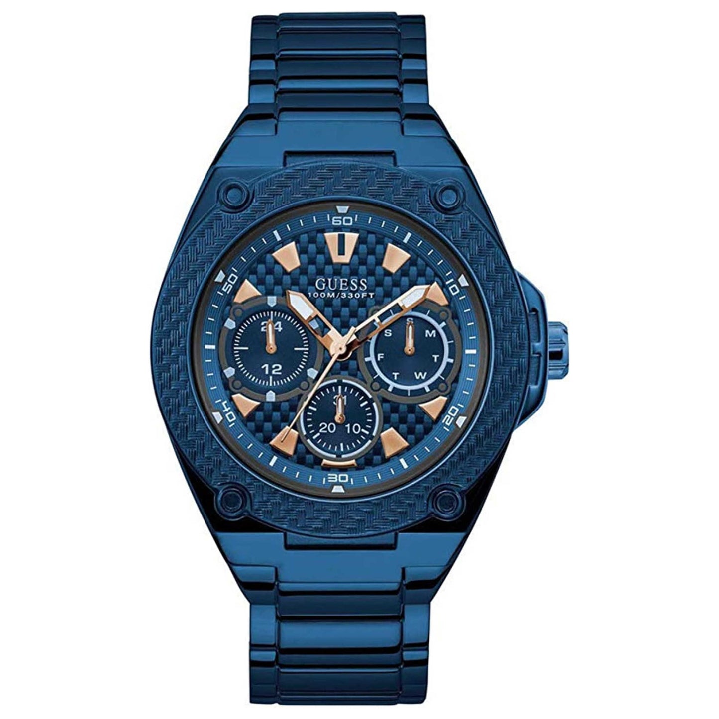 Front view of Guess Classic Men's Quartz Watch W1305G4