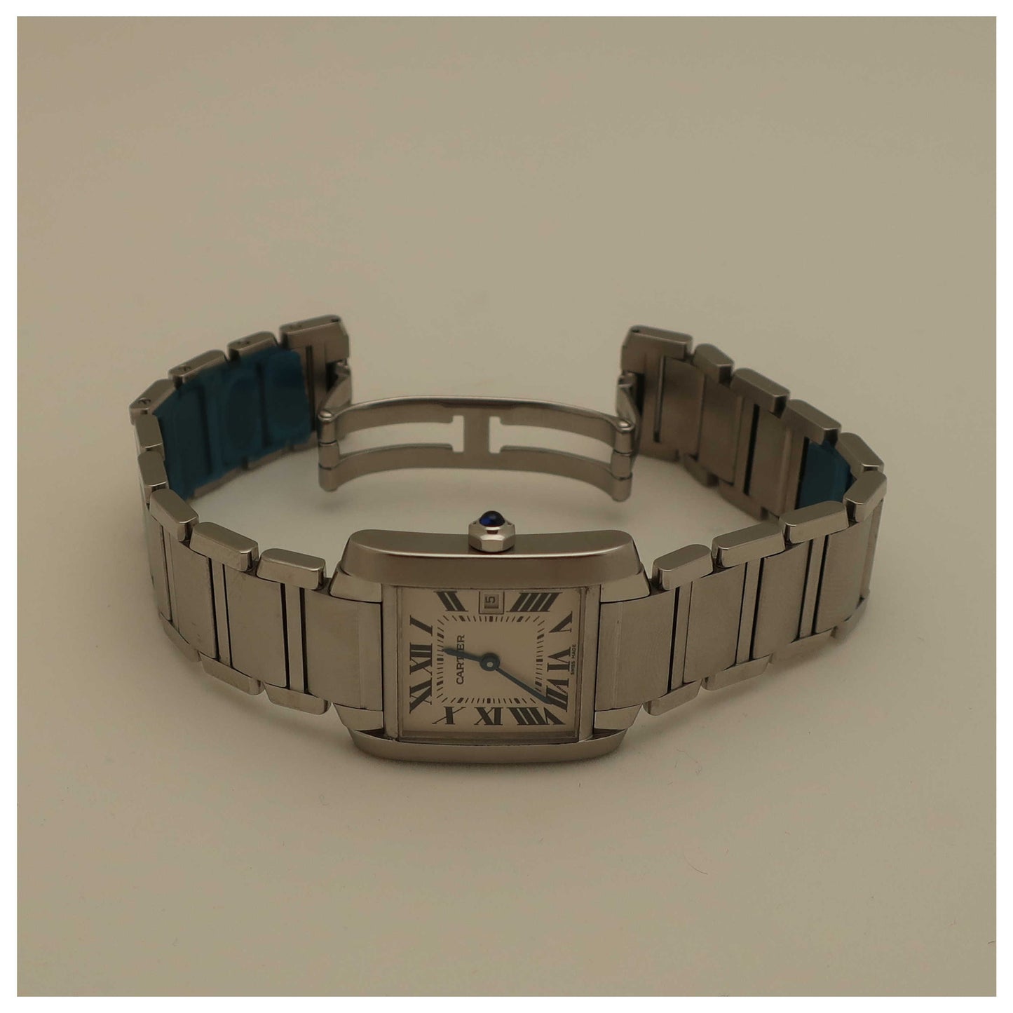 Cartier Tank Francaise Men's Swiss Quartz (Battery-Powered) Watch W51011Q3-PO - Image #8