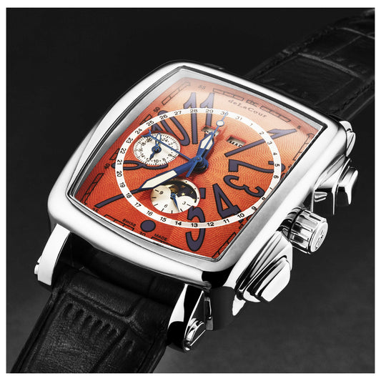 DeLaCour ViaLarga Men's Automatic Watch WAST1026-ORG - Image #2