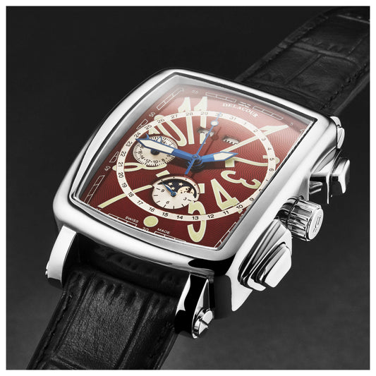 DeLaCour ViaLarga Men's Automatic Watch WAST1026-RED - Image #2