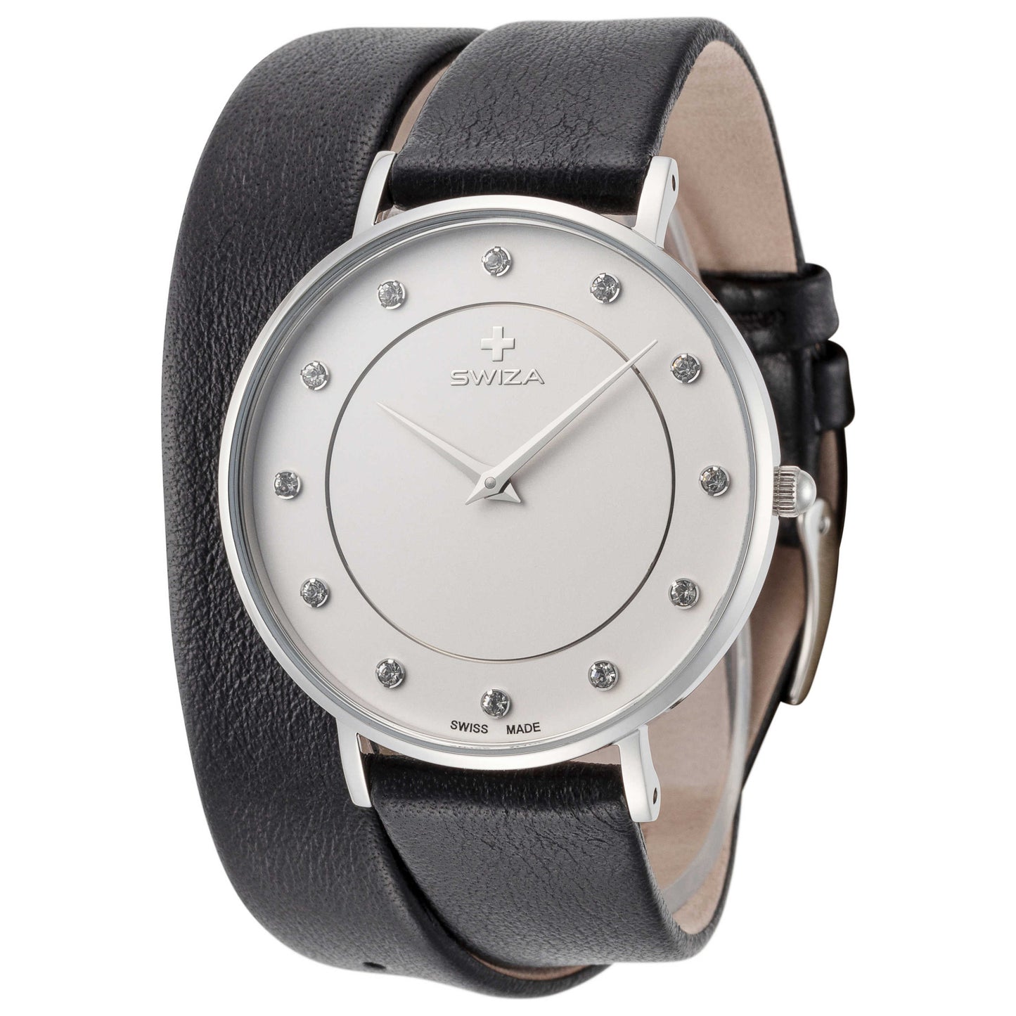Front view of Swiza Plana Women's Quartz Watch WAT.0921.1003