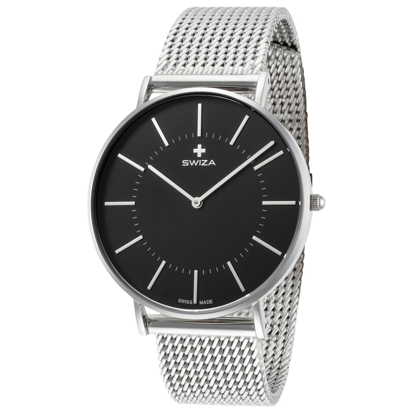 Front view of Swiza Plana Men's Quartz Watch WAT.0941.1004