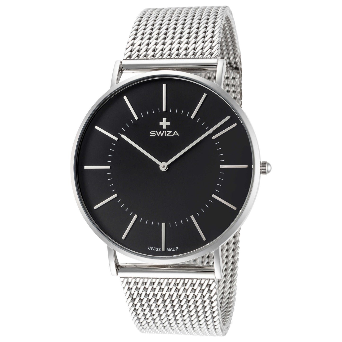 Front view of Swiza Plana Men's Quartz Watch WAT.0951.1004