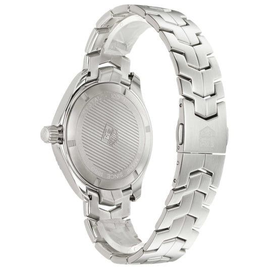 Back view of Tag Heuer Link Men's Swiss Quartz (Battery-Powered) Watch WAT1110-BA0950