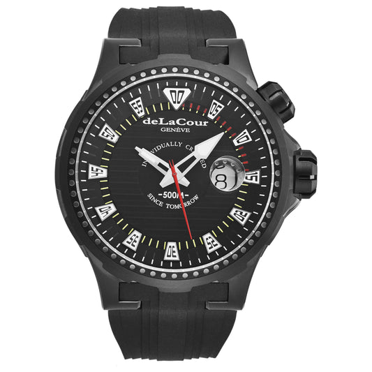 Front view of DeLaCour Promess Men's Automatic Watch WATI0041-1342