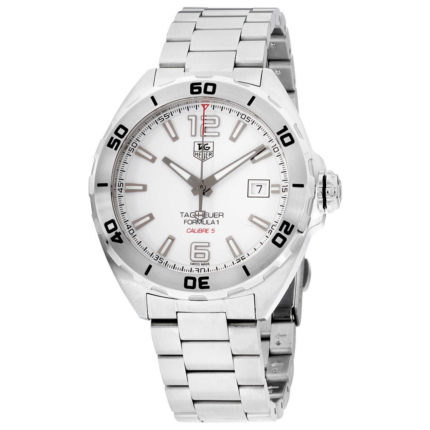 Front view of Tag Heuer Formula 1 Men's Automatic Watch WAZ2114-BA0875