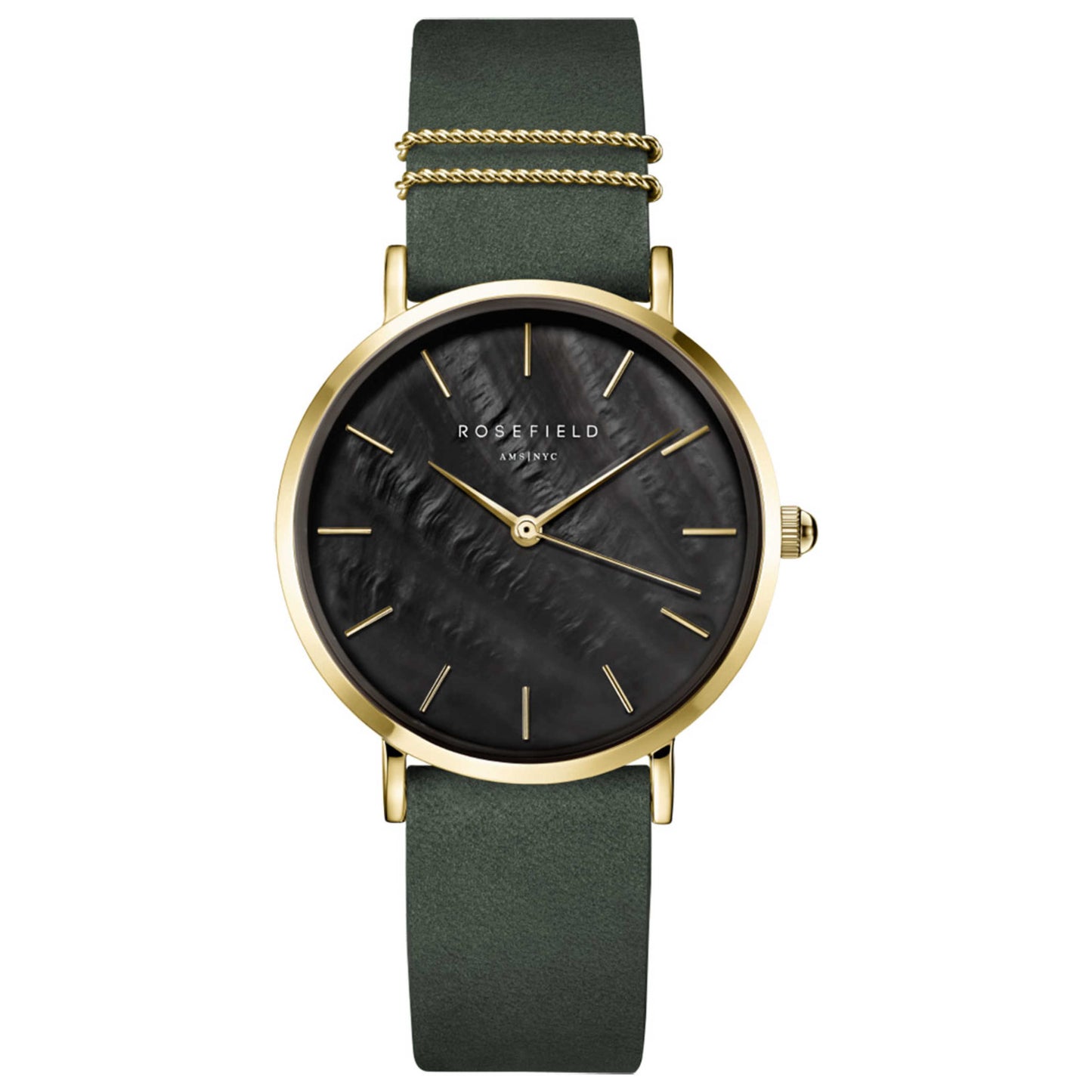 Front view of Rosefield West Village Women's Quartz Watch WBFLG-W95