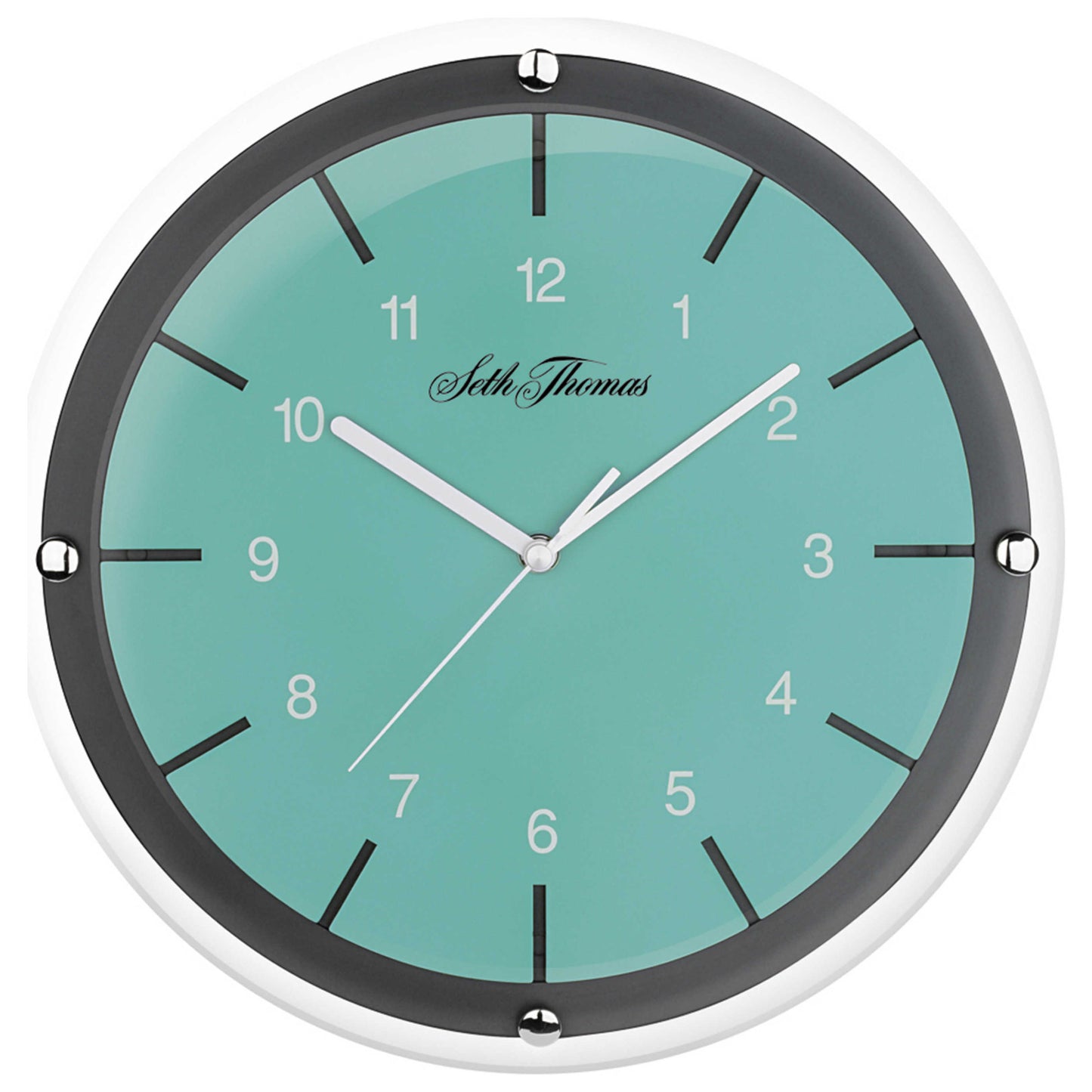 Front view of Seth Thomas Wall Clock Quartz Clock WBU006020