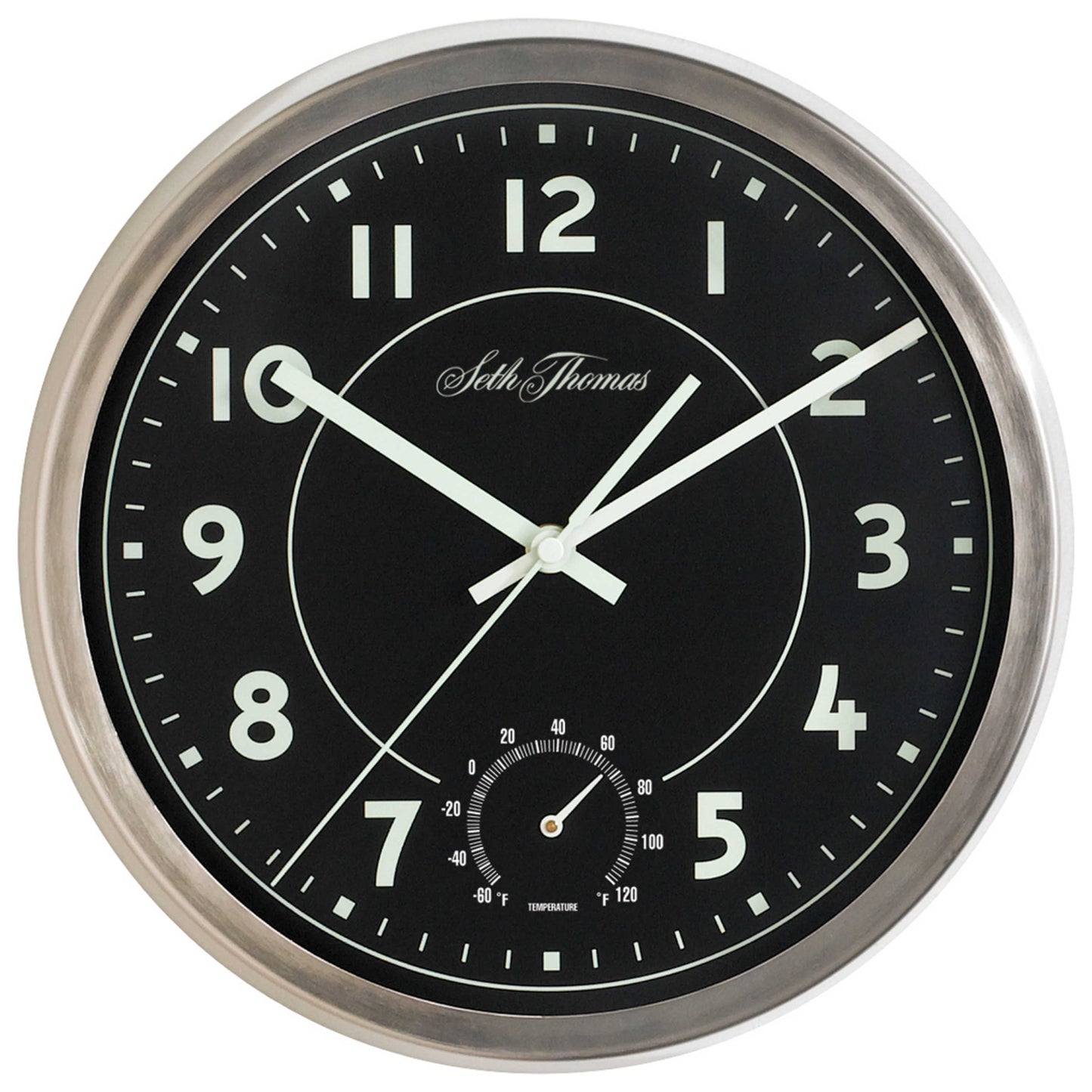 Front view of Seth Thomas Wall Clock Quartz Clock WSI006000