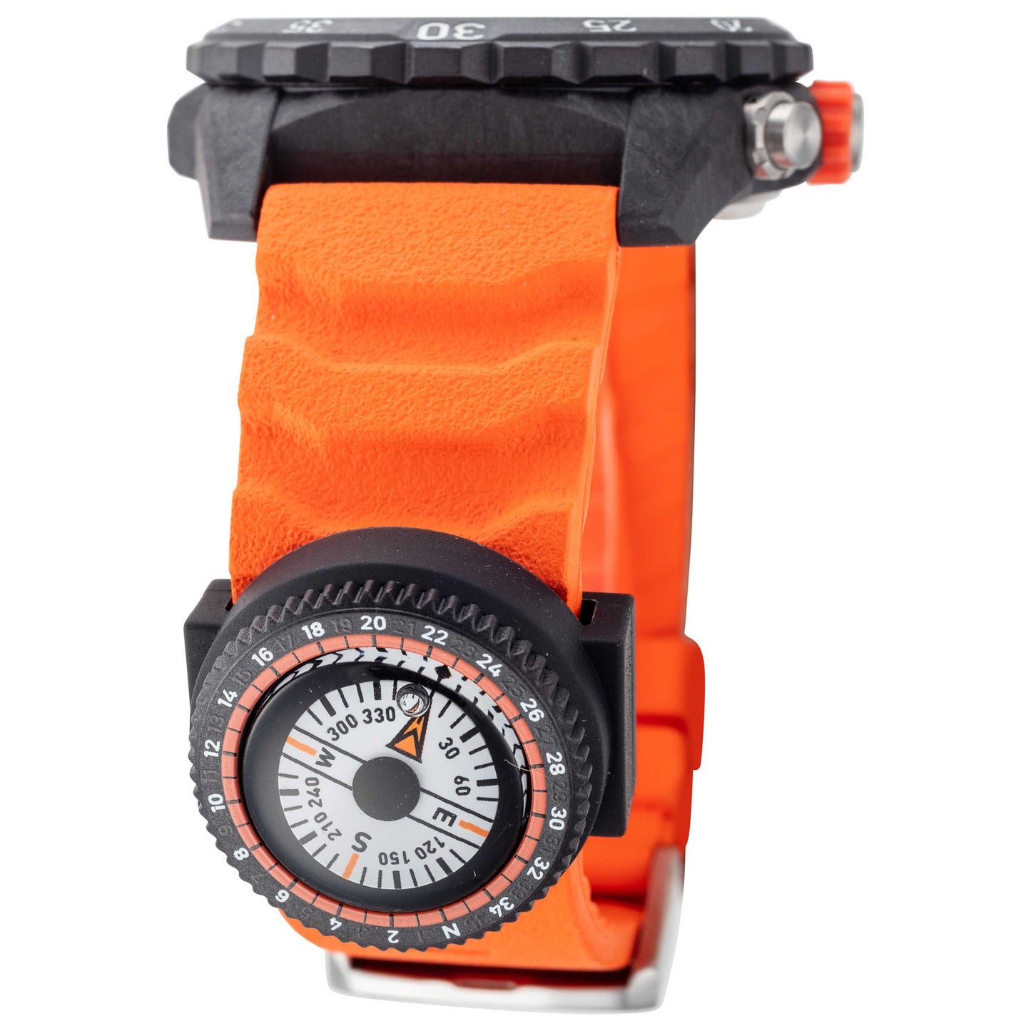 Back view of Luminox Bear Grylls Survival Men's Quartz Watch XB-3749