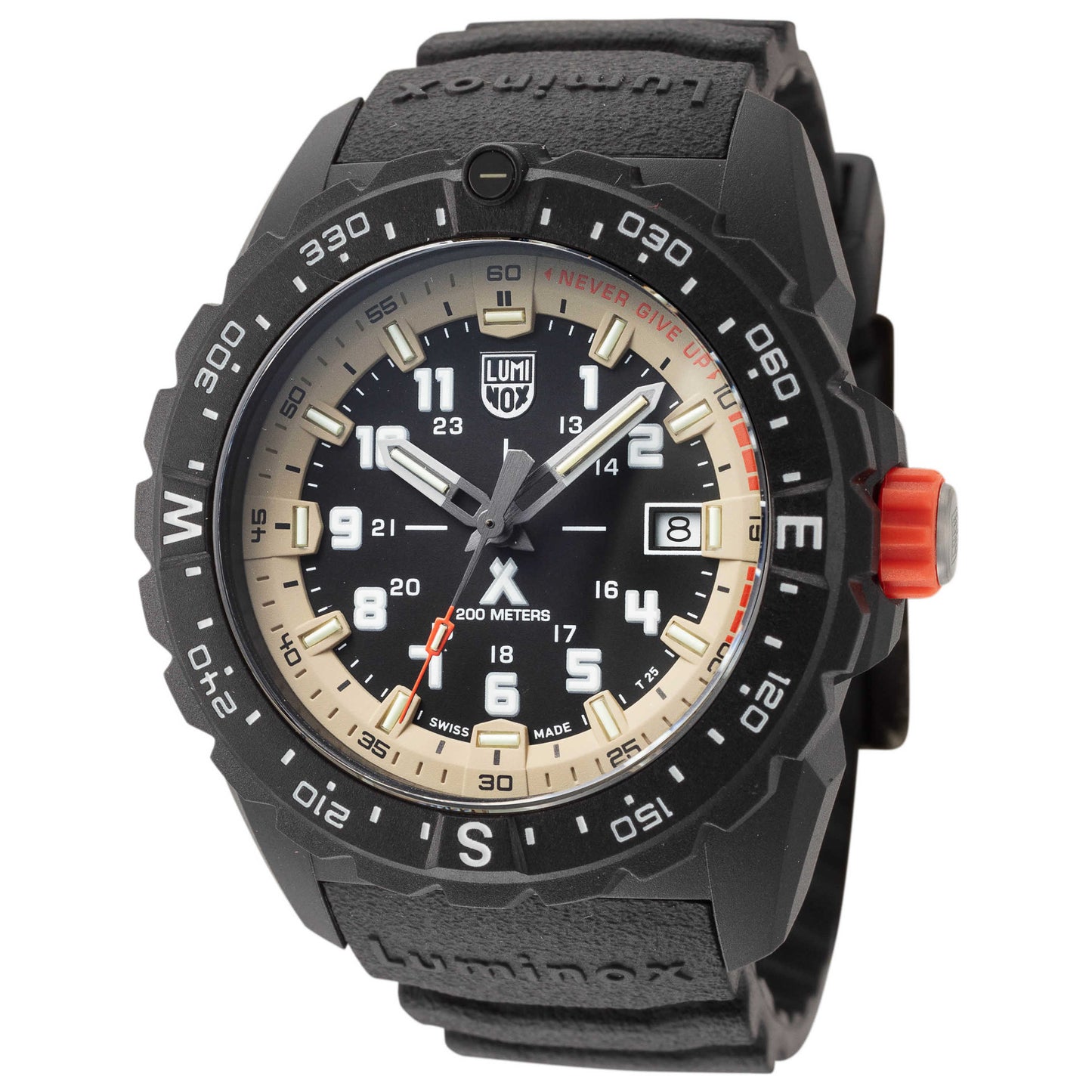 Front view of Luminox Bear Grylls Mountain Men's Quartz Watch XB.3731