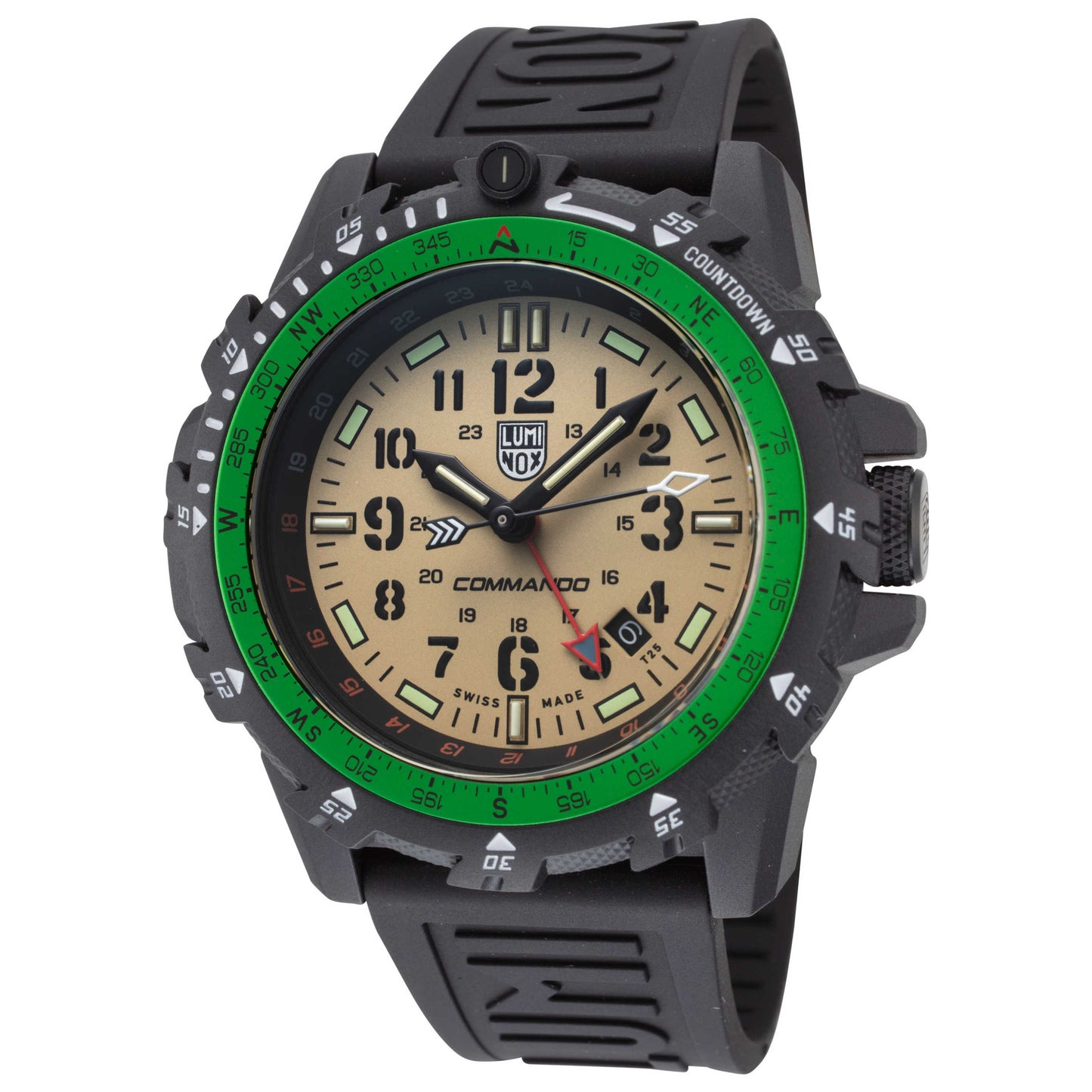 Front view of Luminox Commando Raider Men's Quartz Watch XL.3321