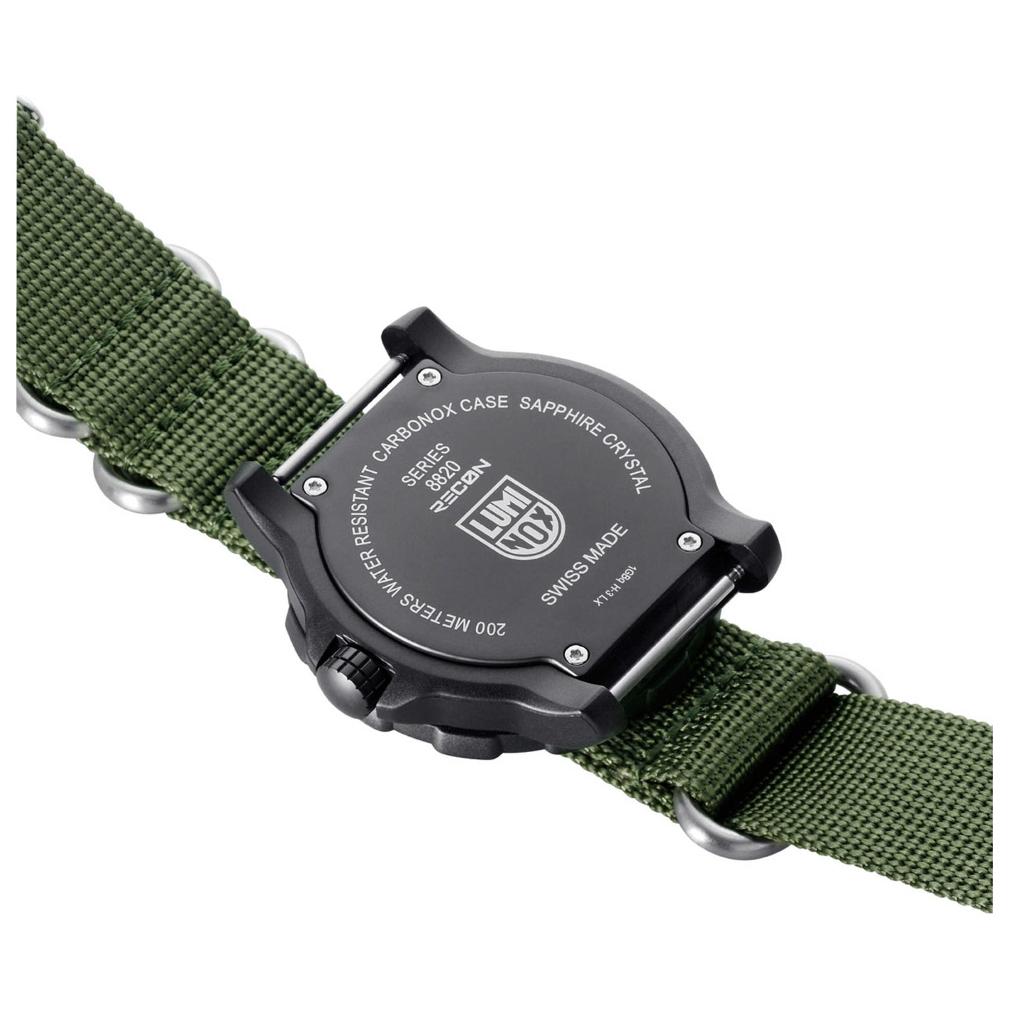 Back view of Luminox Recon Point Men's Quartz Watch XL.8826.MI