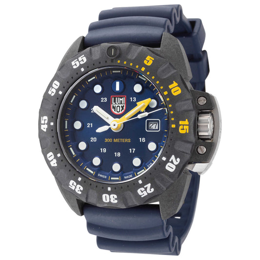 Front view of Luminox Scott Cassell Deep Dive Men's Quartz Watch XS.1553