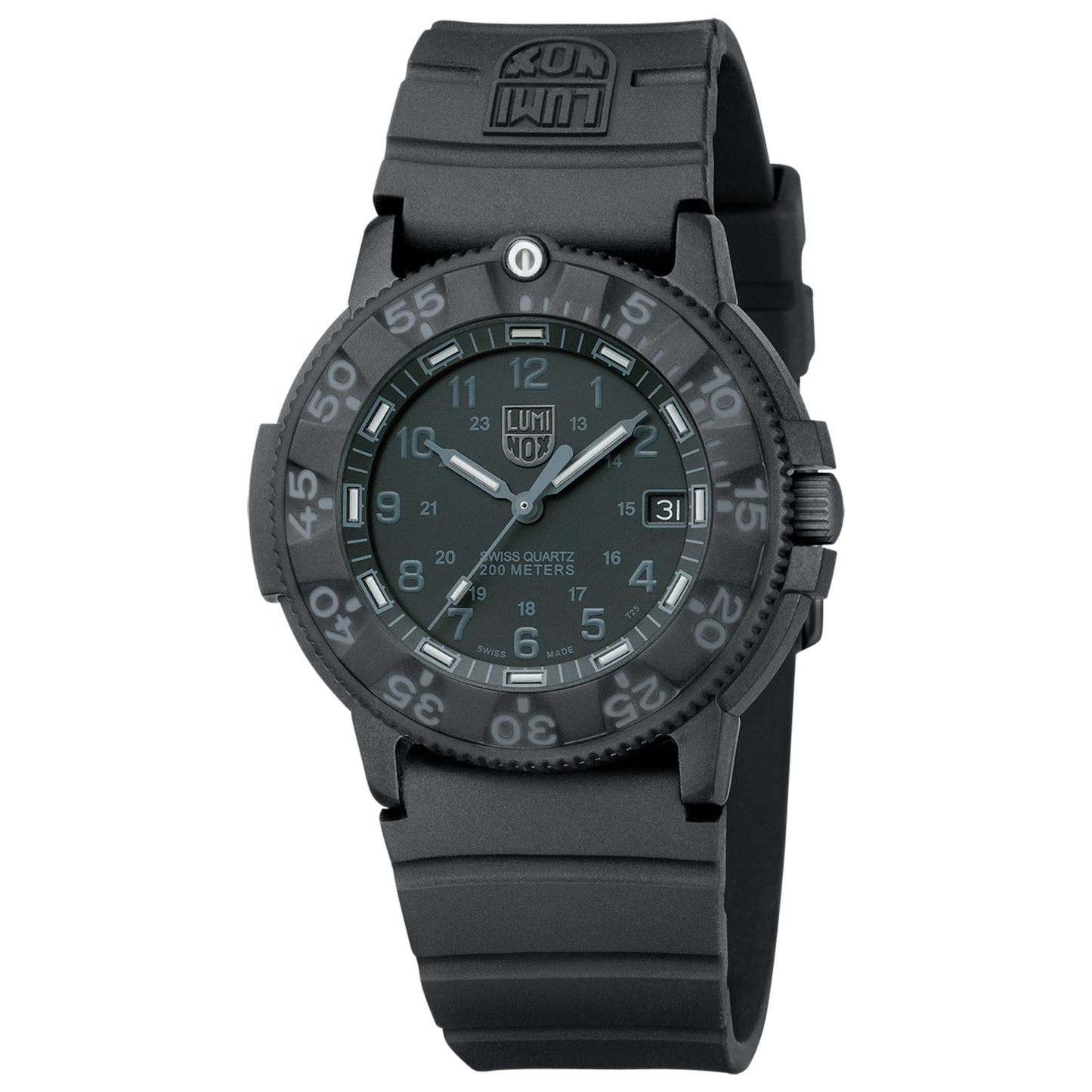 Front view of Luminox Original Navy Seal Men's Quartz Watch XS.3001.BO.F