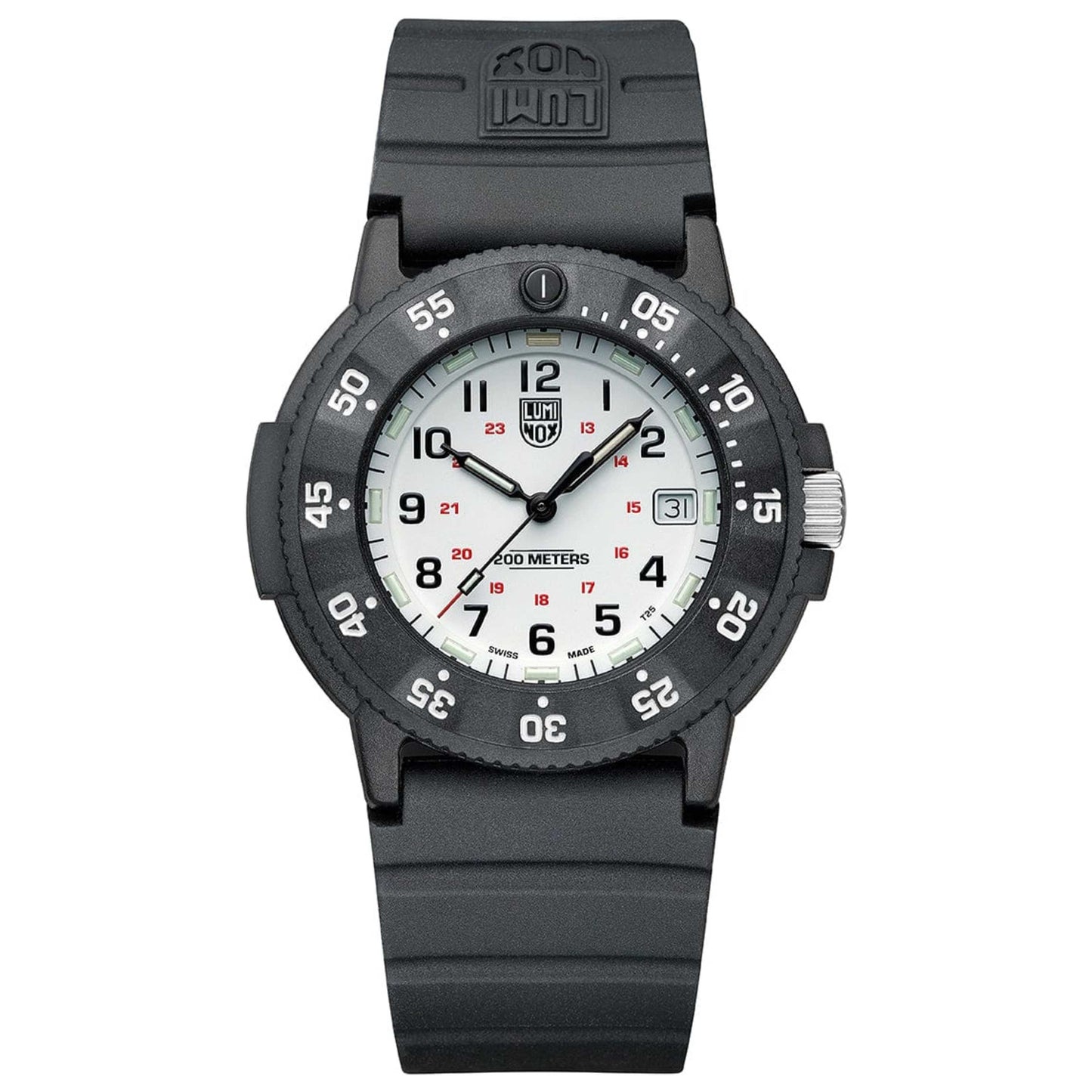Front view of Luminox Orignal Navy Seal Men's Quartz Watch XS.3007.EVO.S