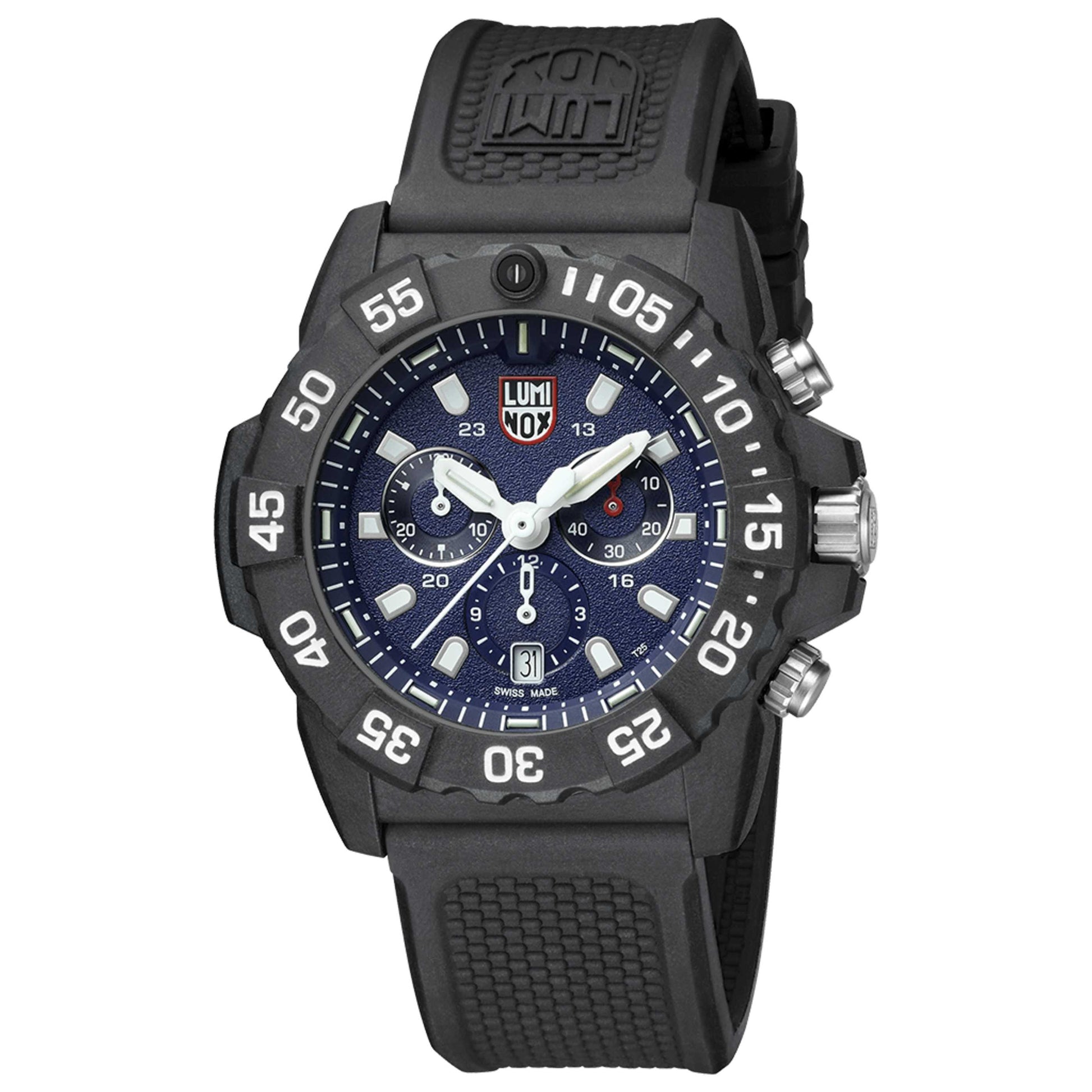 Front view of Luminox Navy Seal Men's Quartz Watch XS.3583