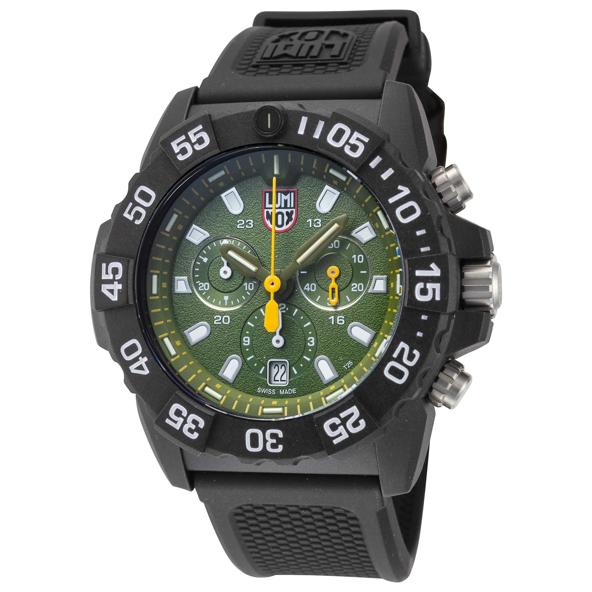 Front view of Luminox Navy Seal Men's Quartz Watch XS.3597