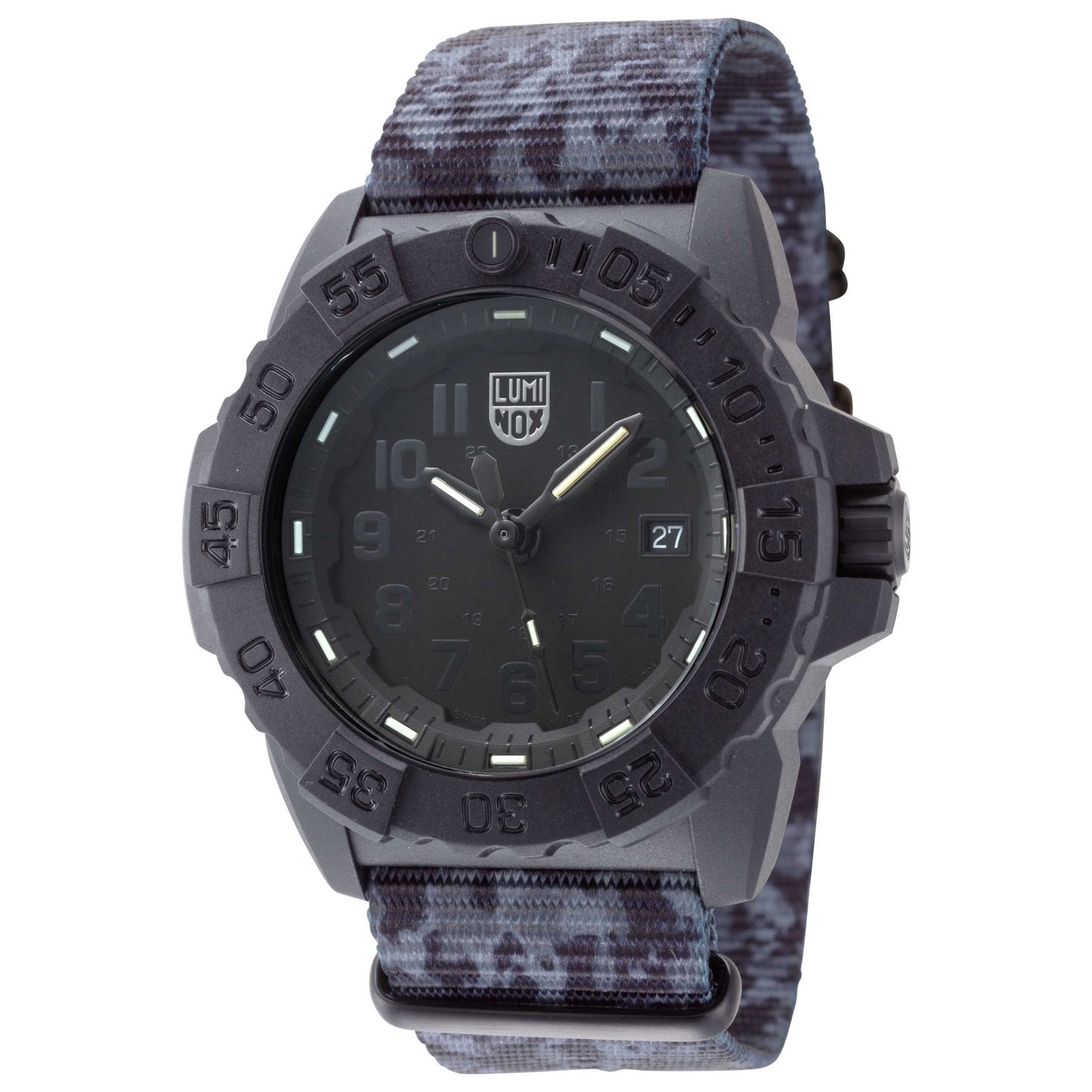 Front view of Luminox Navy Seal Men's Quartz Watch XS.CE01.BO
